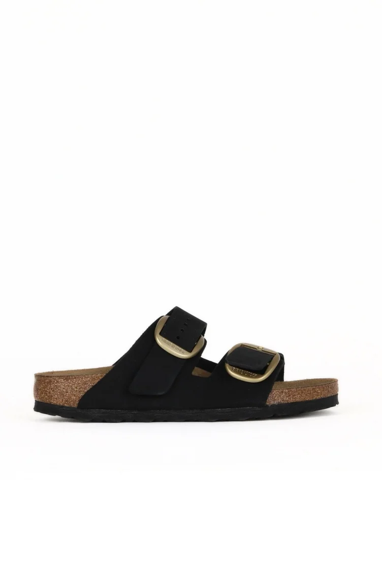 Siyah-Altın Bırkenstock  Arizona Big Buckle
