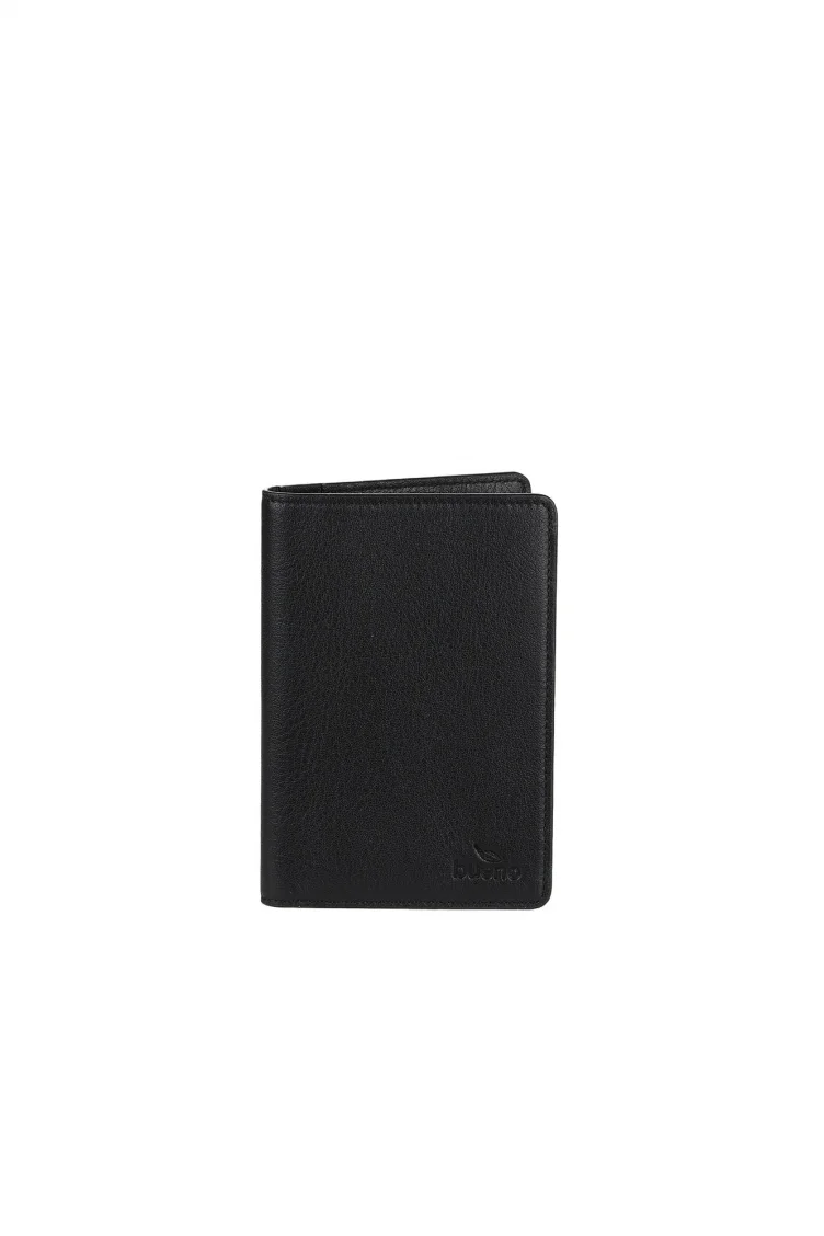 Siyah Deri Unisex Kartlık