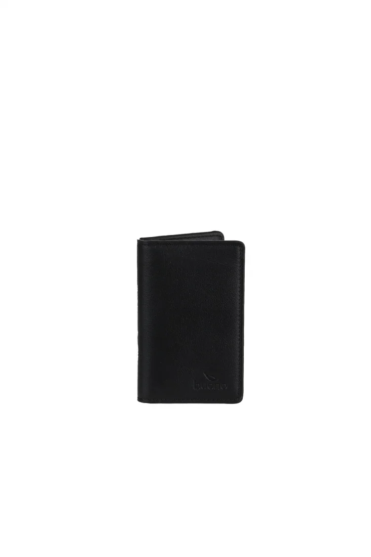 Siyah Deri Unisex Kartlık