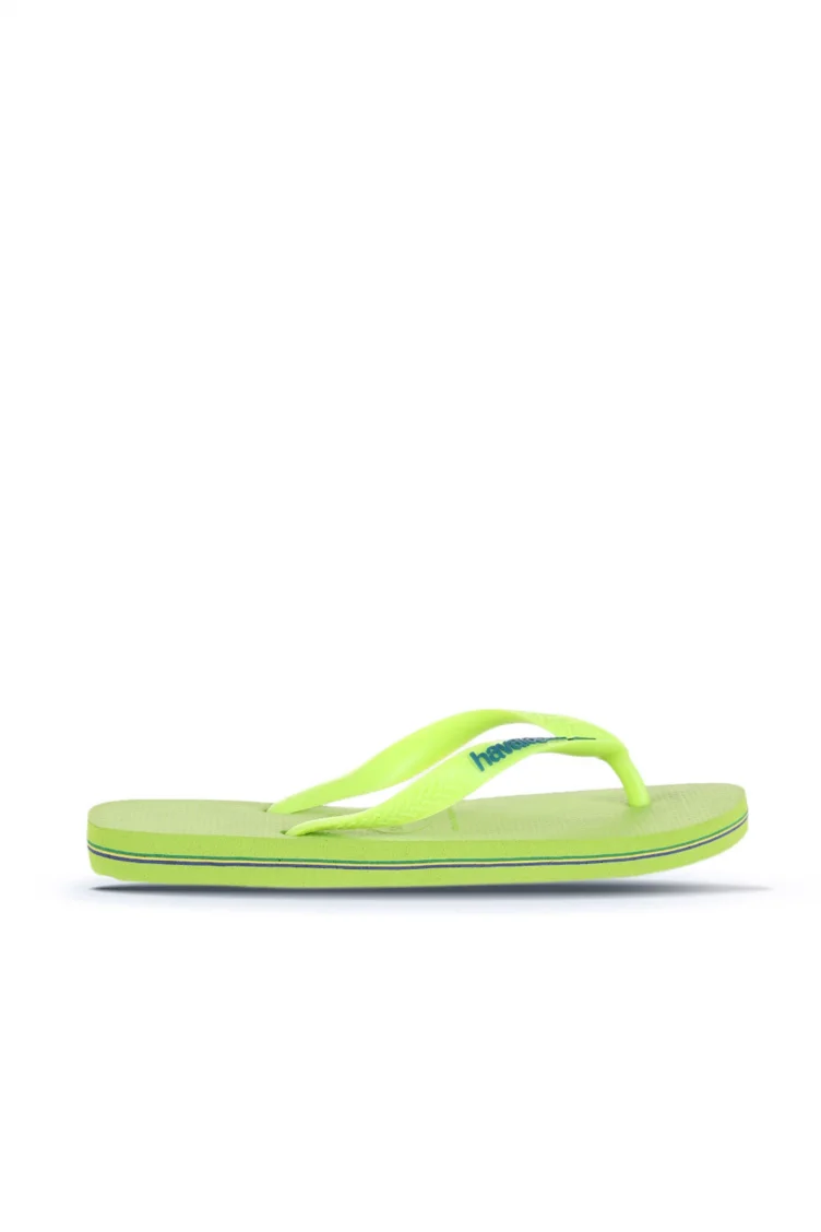 Yeşil Havaianas Havaianas Brasil Logo Kadın Terlik