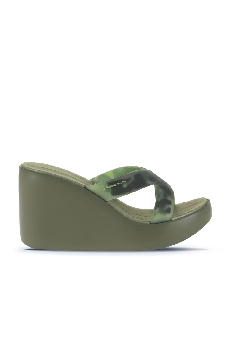Yeşil Ip Ipanema High Fashion Slide Kadın