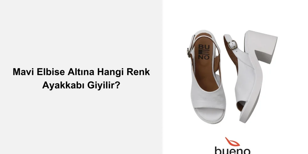 Mavi Elbise Altına Hangi Renk Ayakkabı Giyilir?