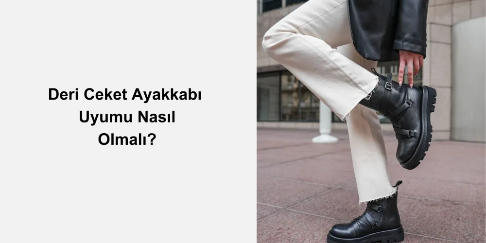 Kadın Deri Ceket Ayakkabı Uyumu Nasıl Olmalı?