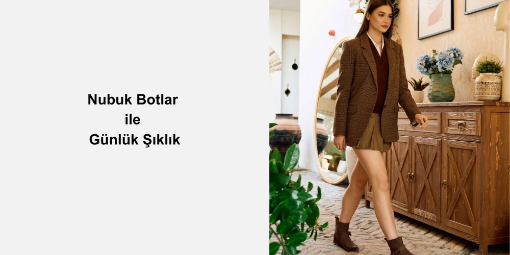 Nubuk Botlar ile Günlük Şıklık İçin İpuçları