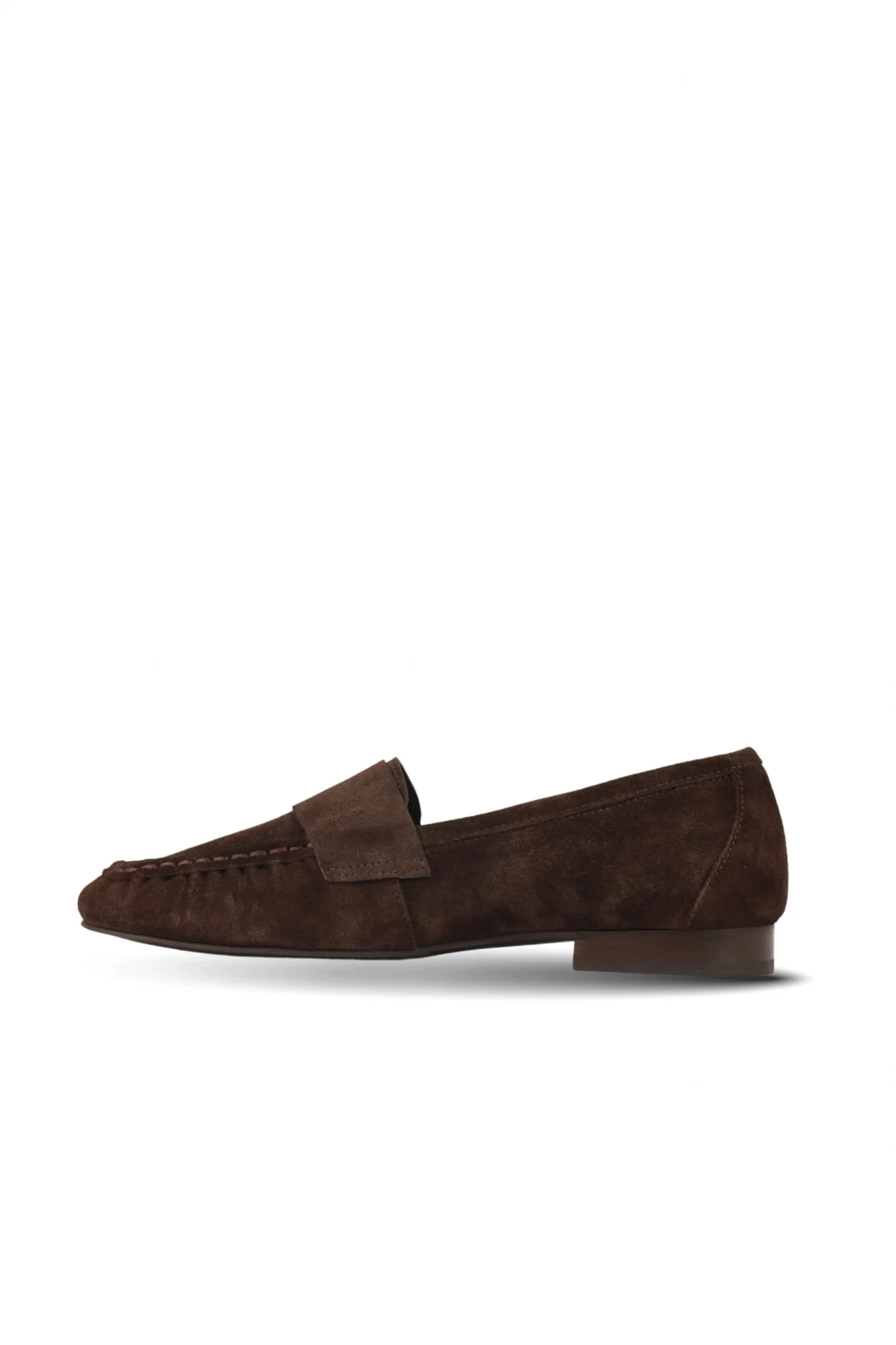 Siyah Deri Kadın Loafer