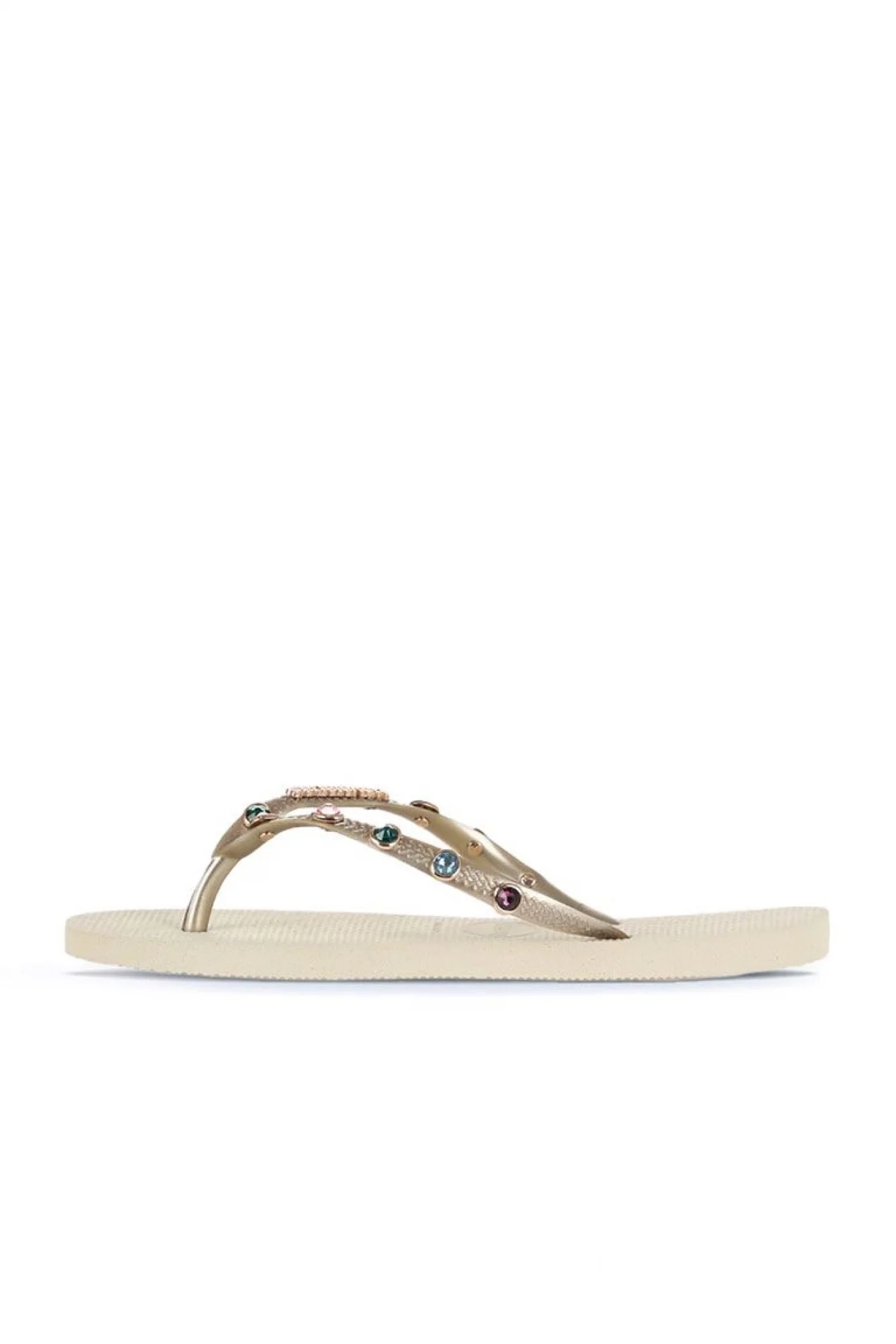 Bej Havaianas Havaianas Slim Square Luxury Kadın Terlik