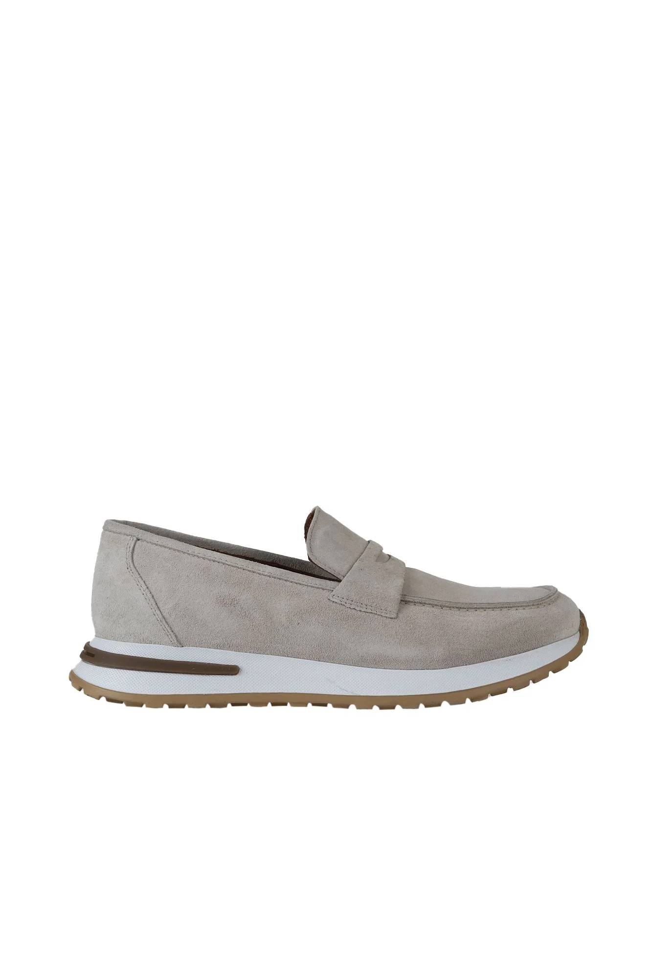 Bej Süet Erkek Loafer