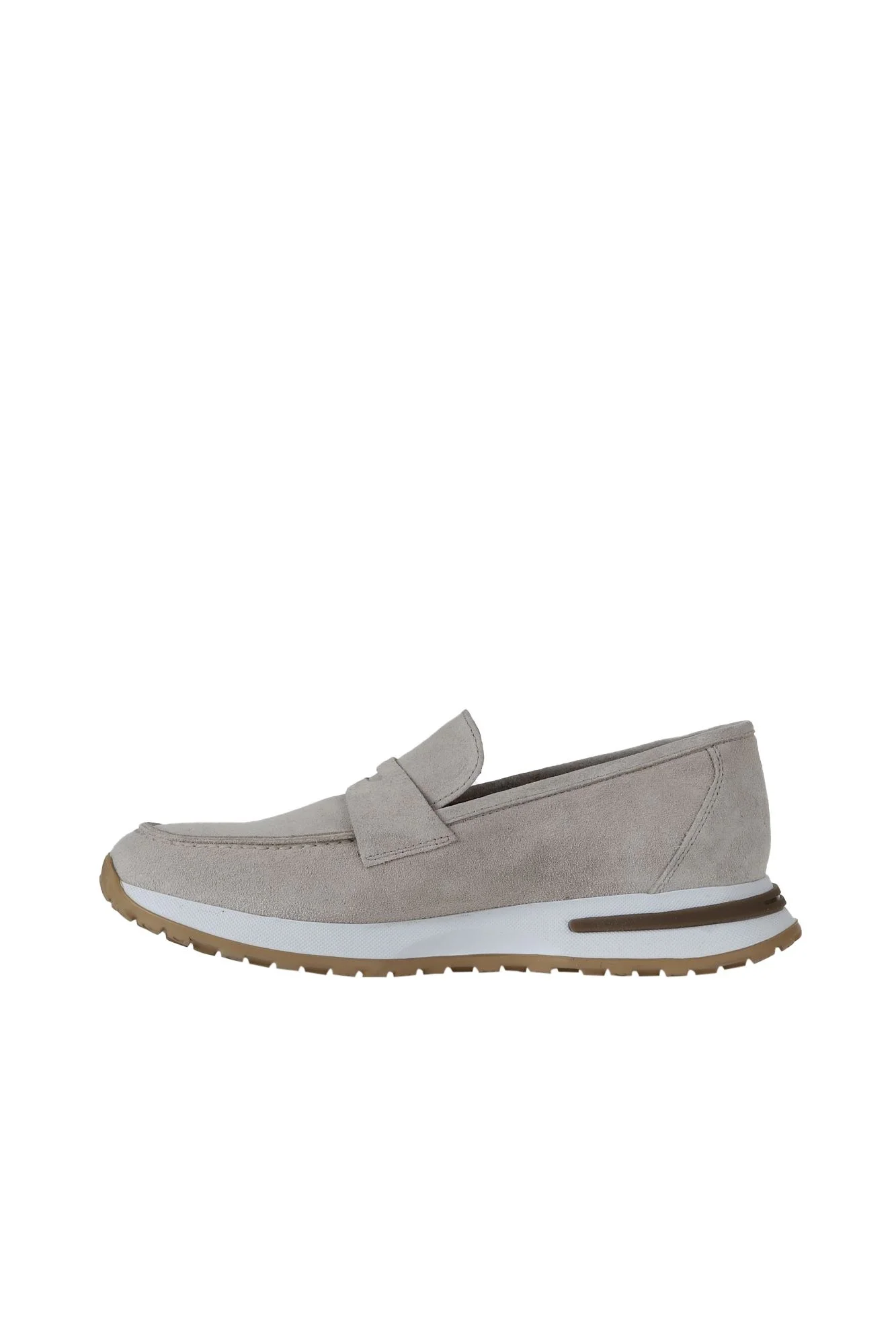 Bej Süet Erkek Loafer