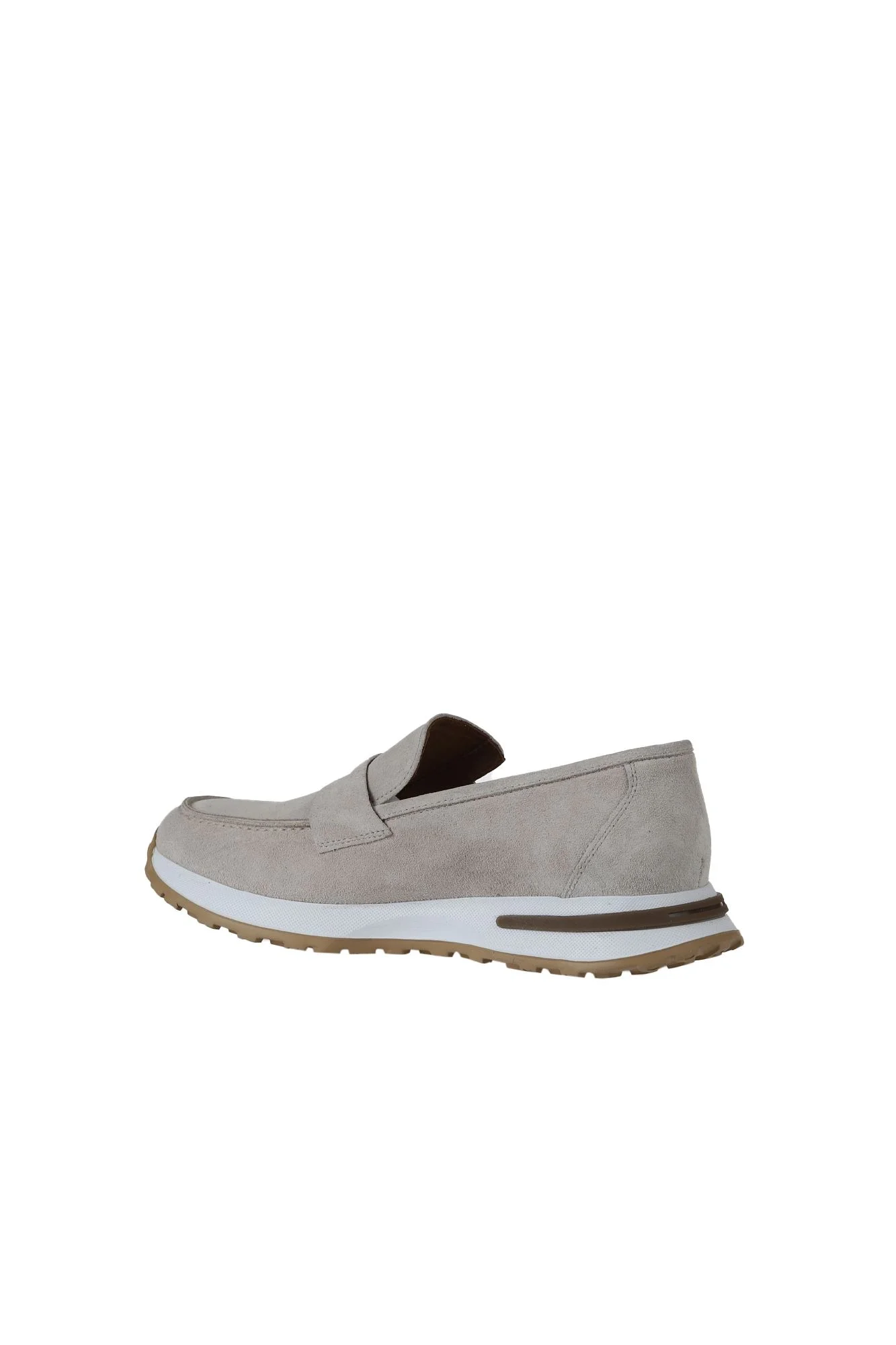 Bej Süet Erkek Loafer