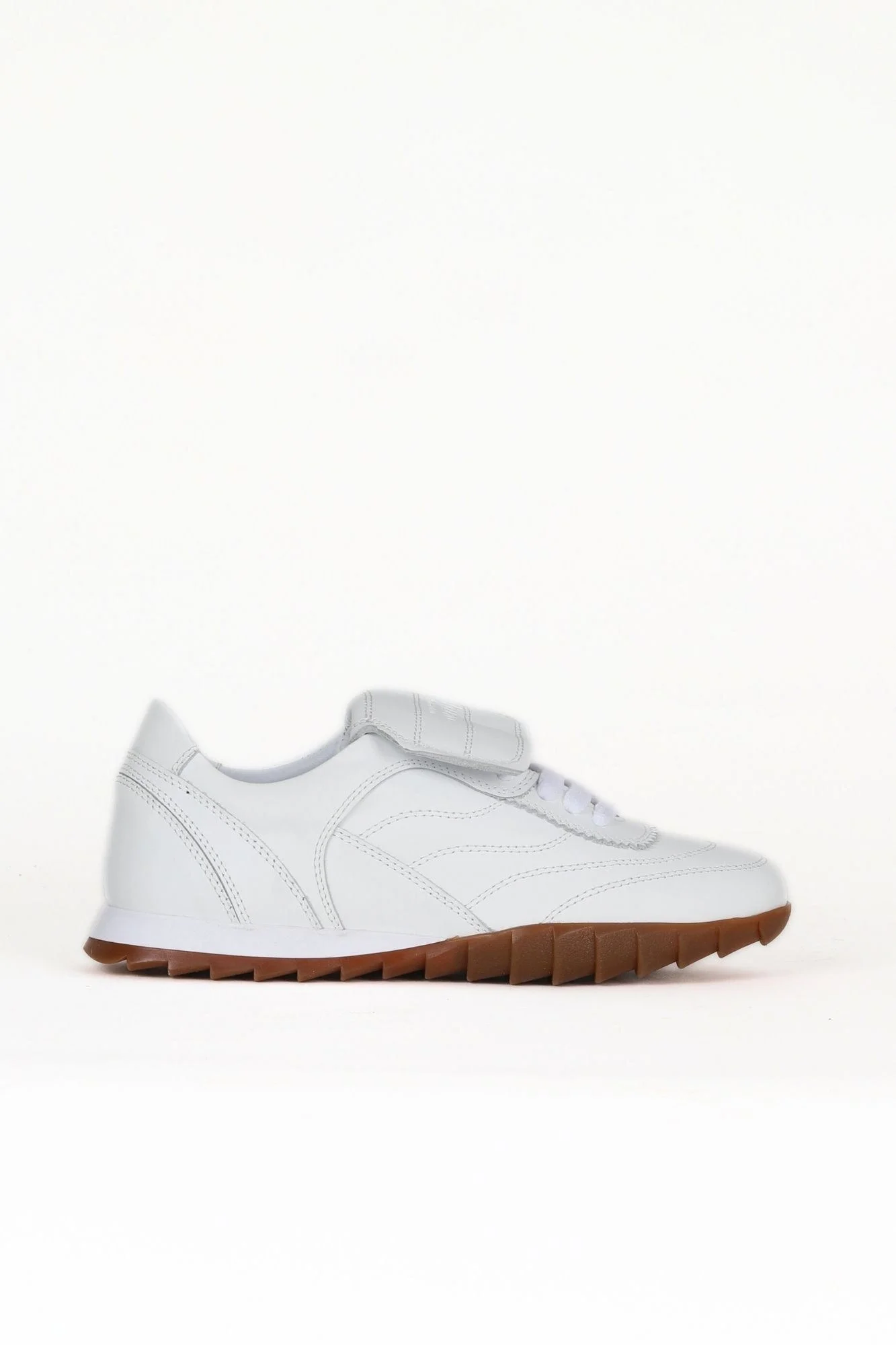 Beyaz Deri Kadın Sneakers