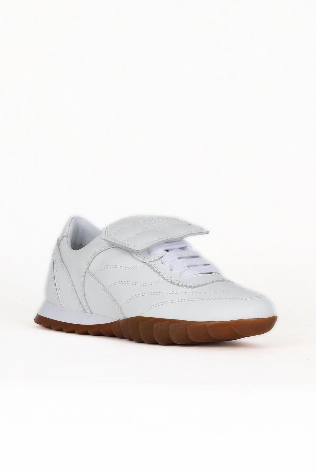 Beyaz Deri Kadın Sneakers