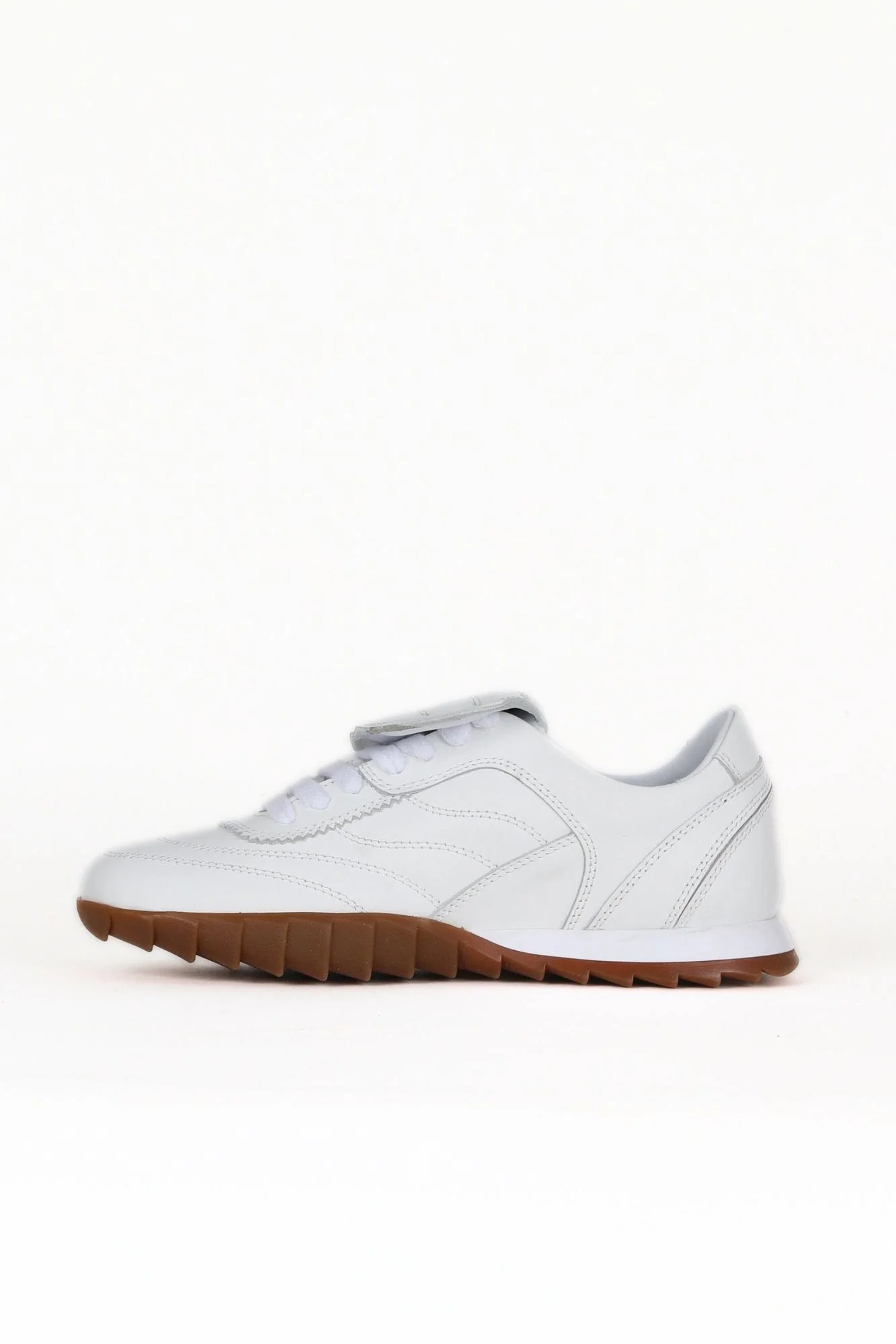Beyaz Deri Kadın Sneakers