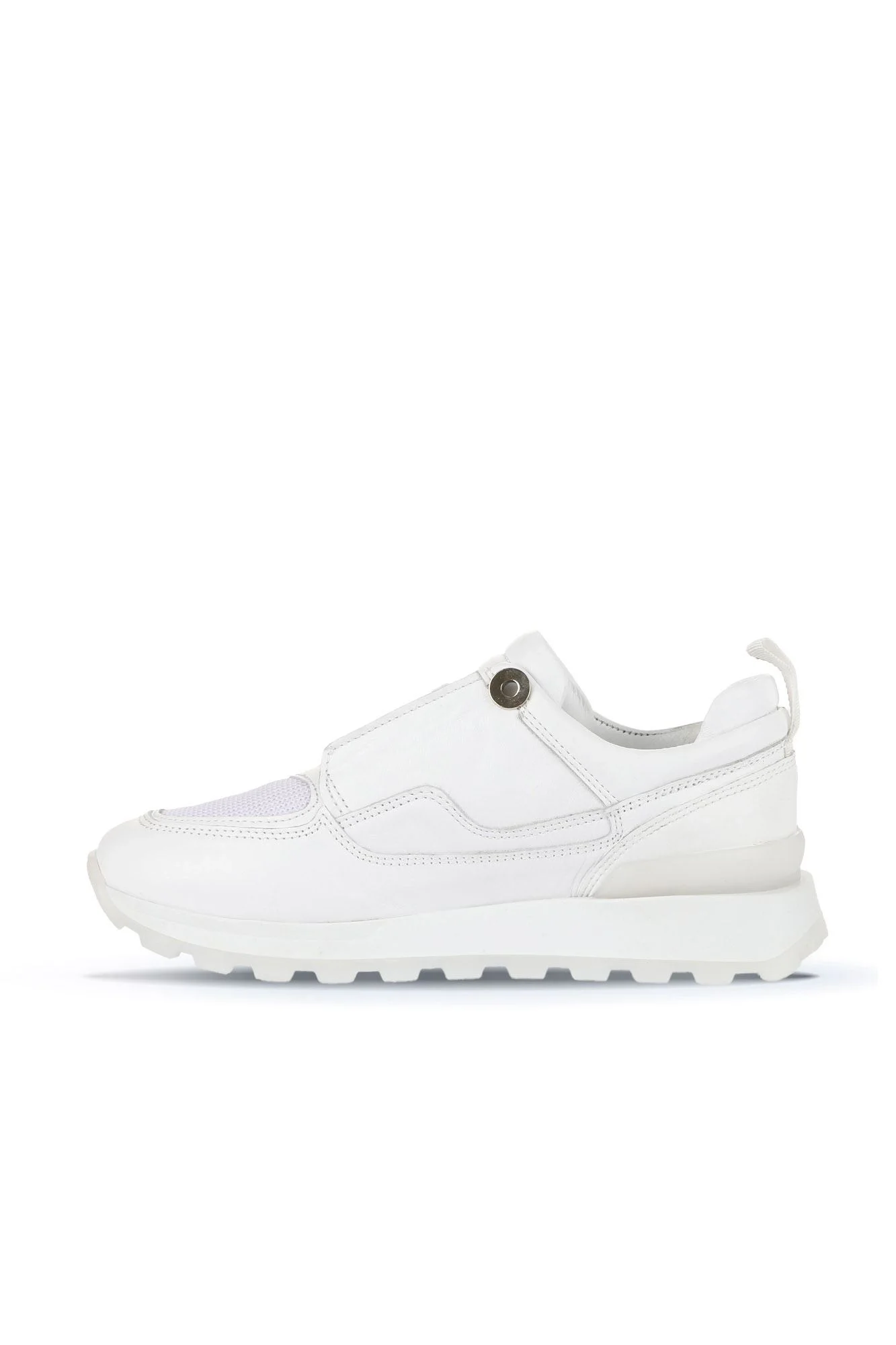 Beyaz Deri Kadın Sneakers