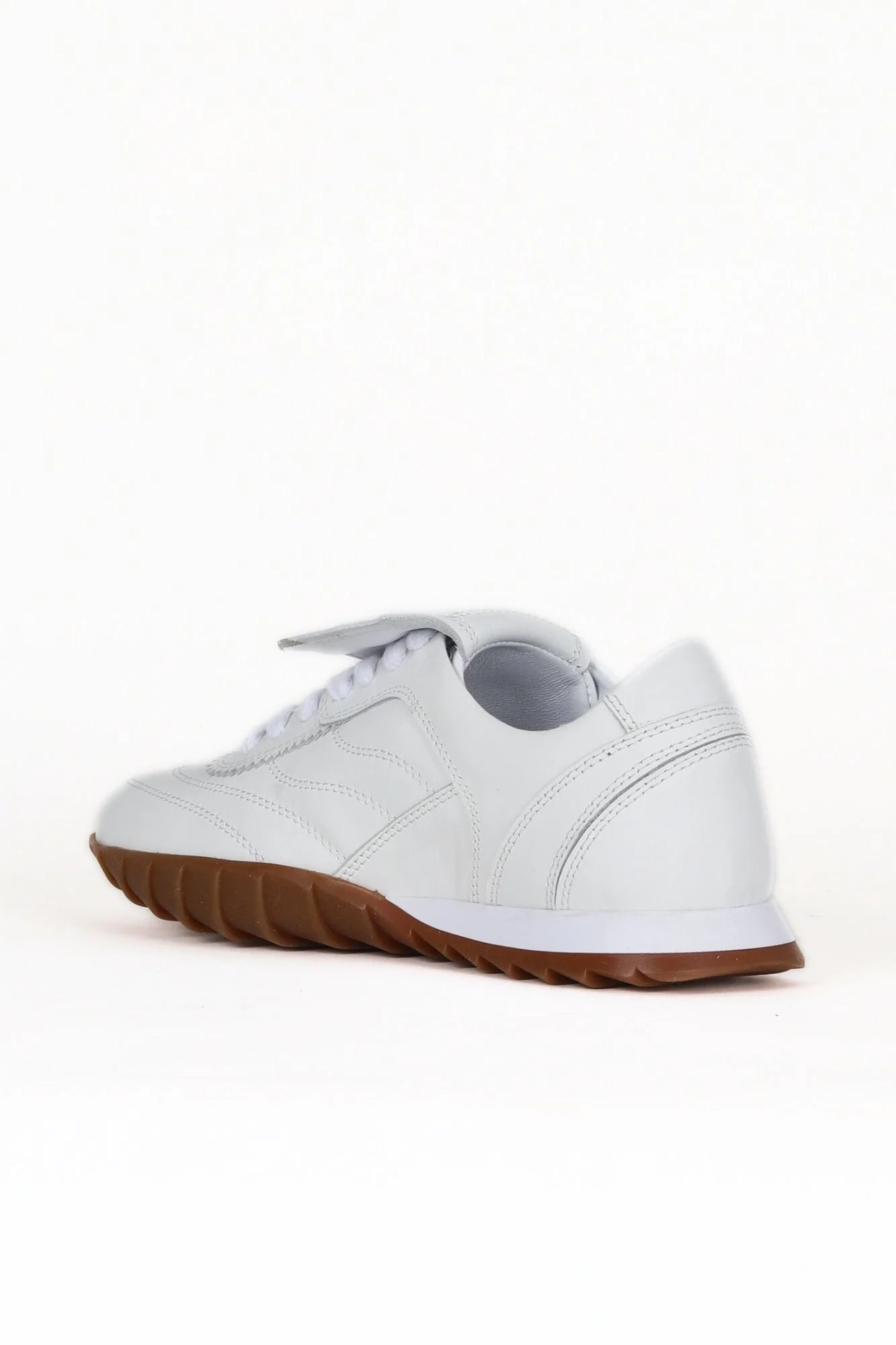 Beyaz Deri Kadın Sneakers
