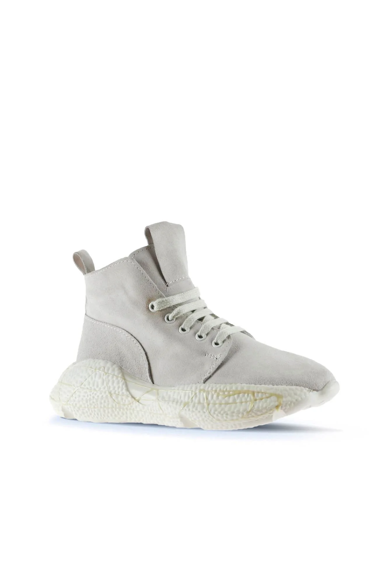 Beyaz Süet Kadın Spor Bot