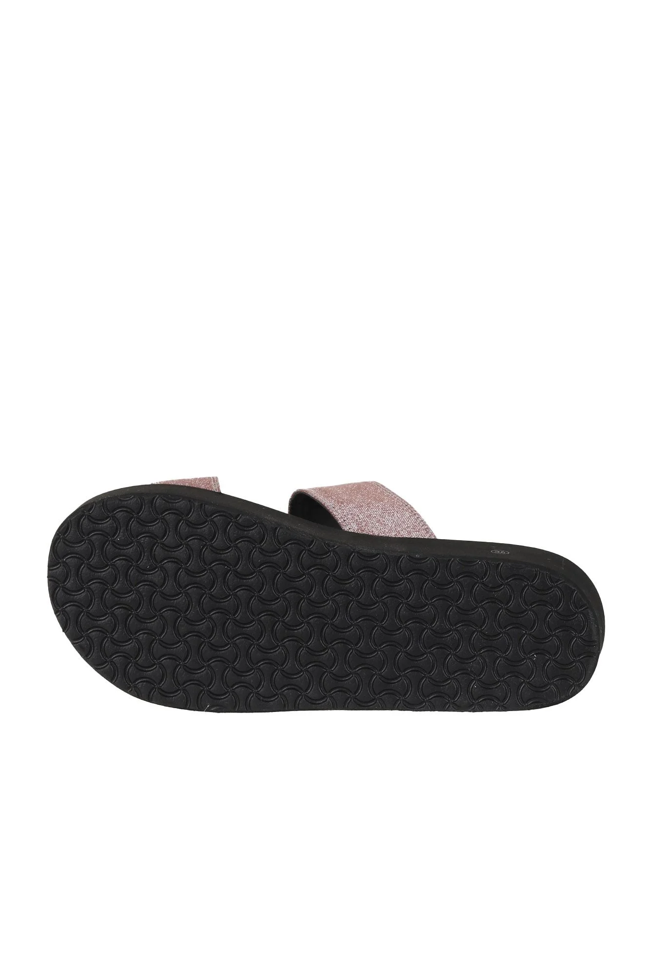 Bordo İthal Sim Kadın Dolgu Topuklu Terlik