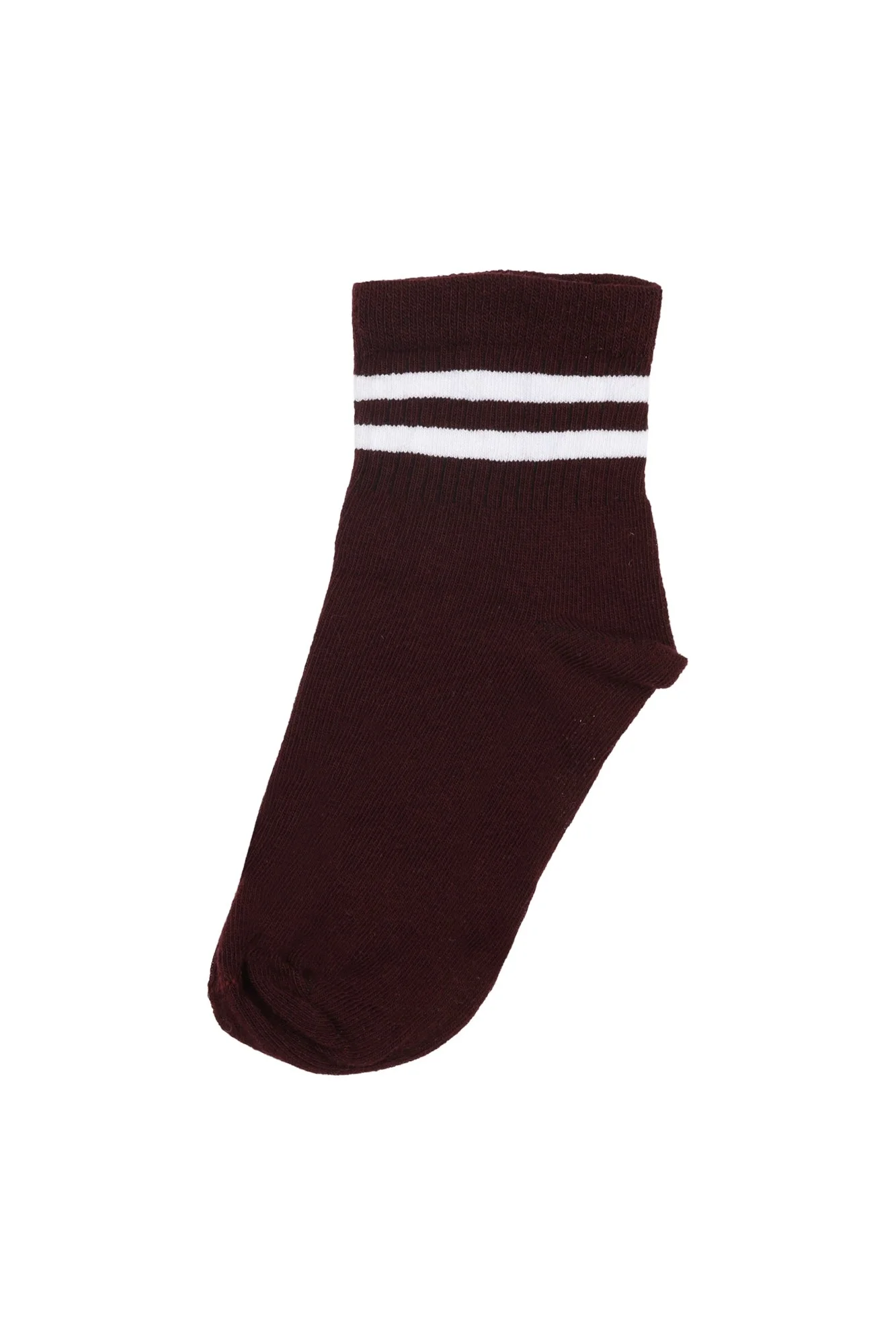 Bordo Klj Çorap
