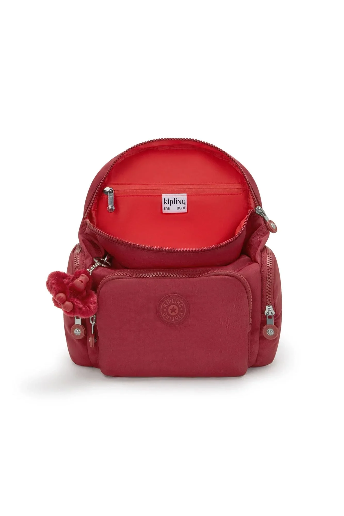 Funky Red City Zip Mini Sırt Çantası
