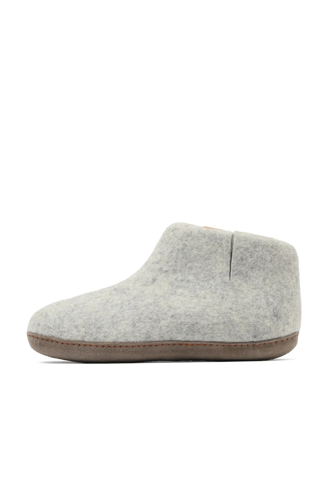 Gri Keçe Tofvel Unisex ev terliği