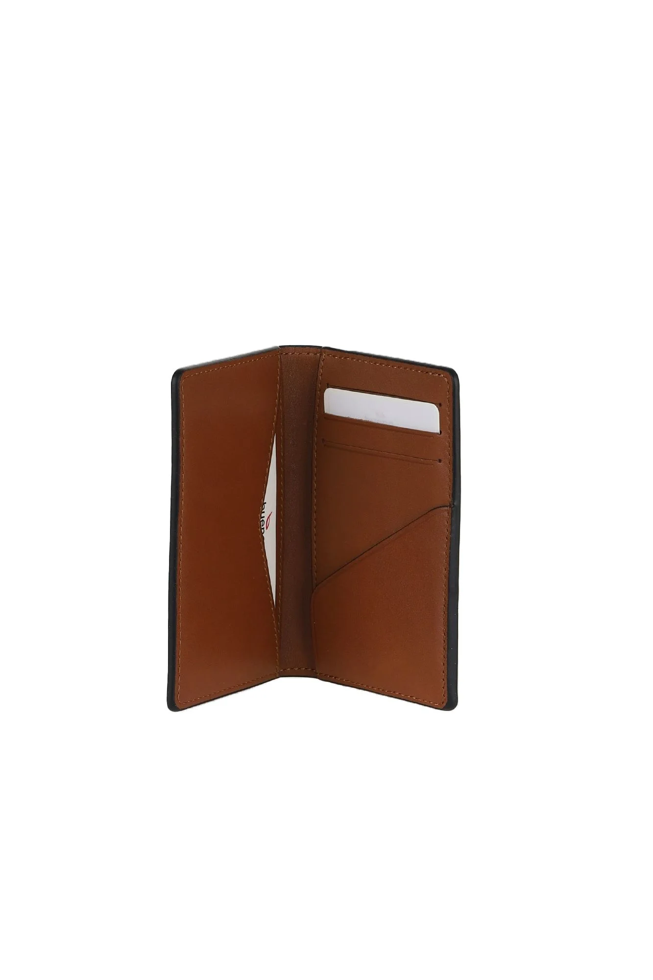 Lacivert Taba Deri Unisex Kartlık