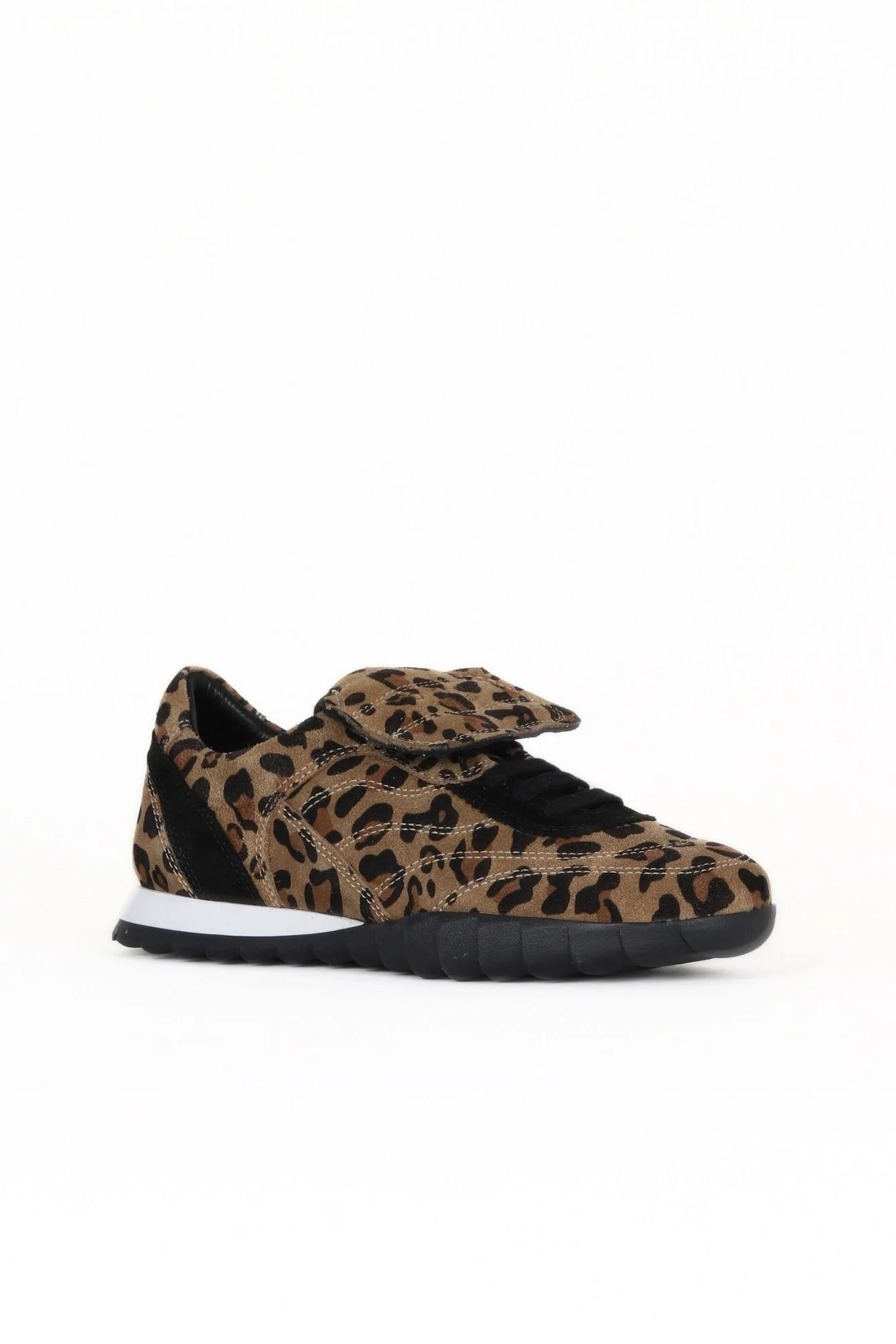 Leopar Süet Kadın Sneakers