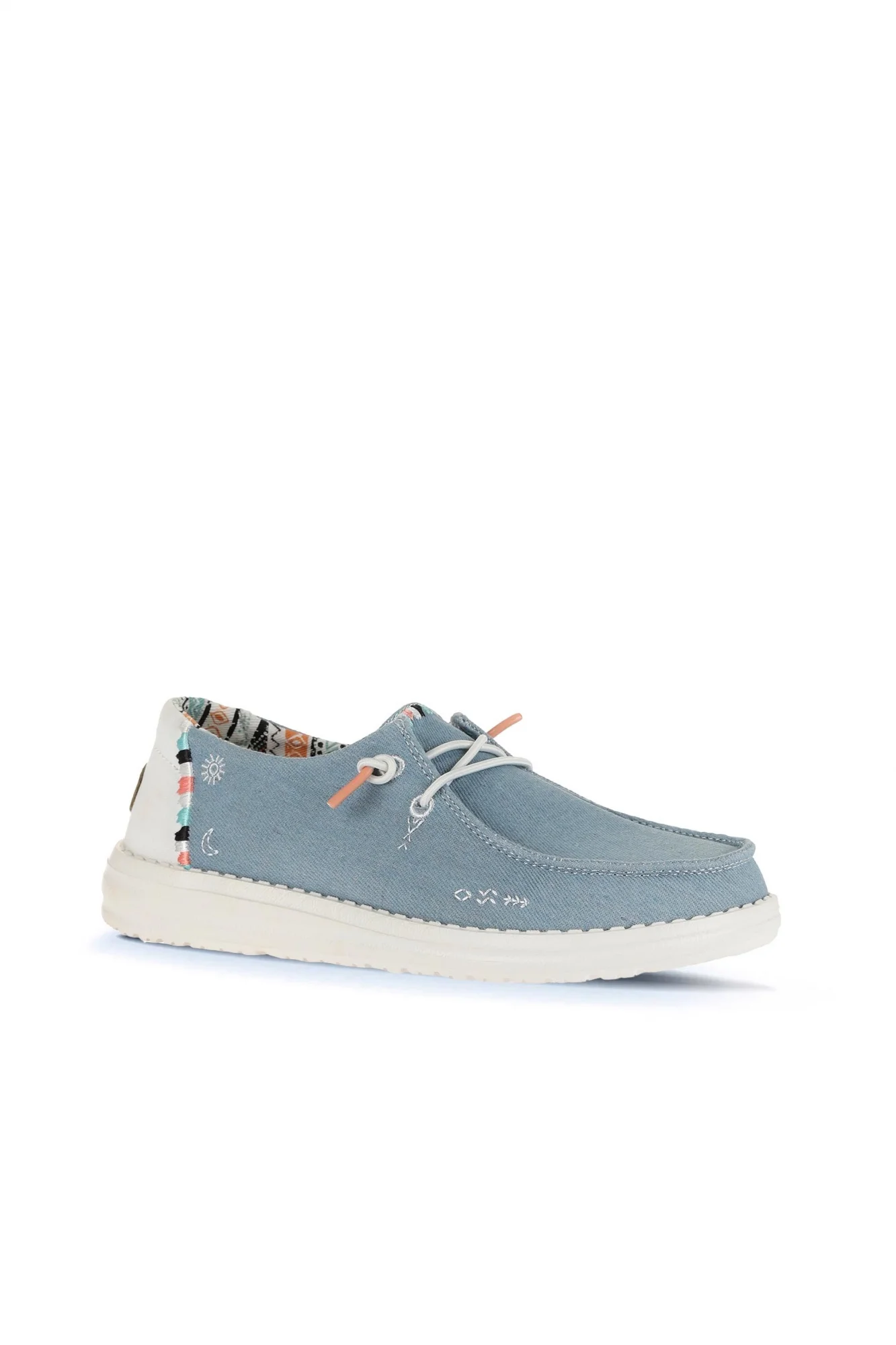 LIGHT DENIM HD Hey Dude Wally Coastline Kadın Ayakkabı