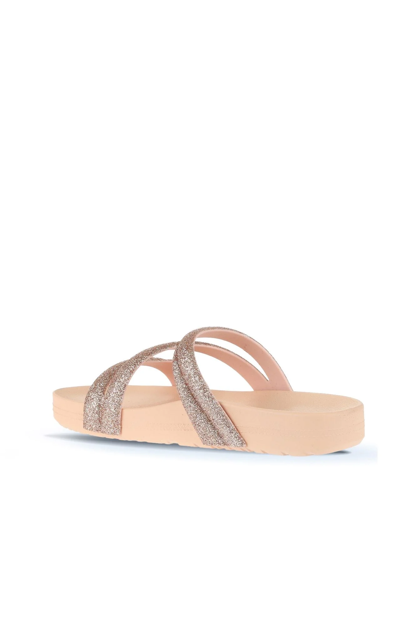 Pudra Açık Zx Zaxy Glitter Tam Ad Kadın Terlik