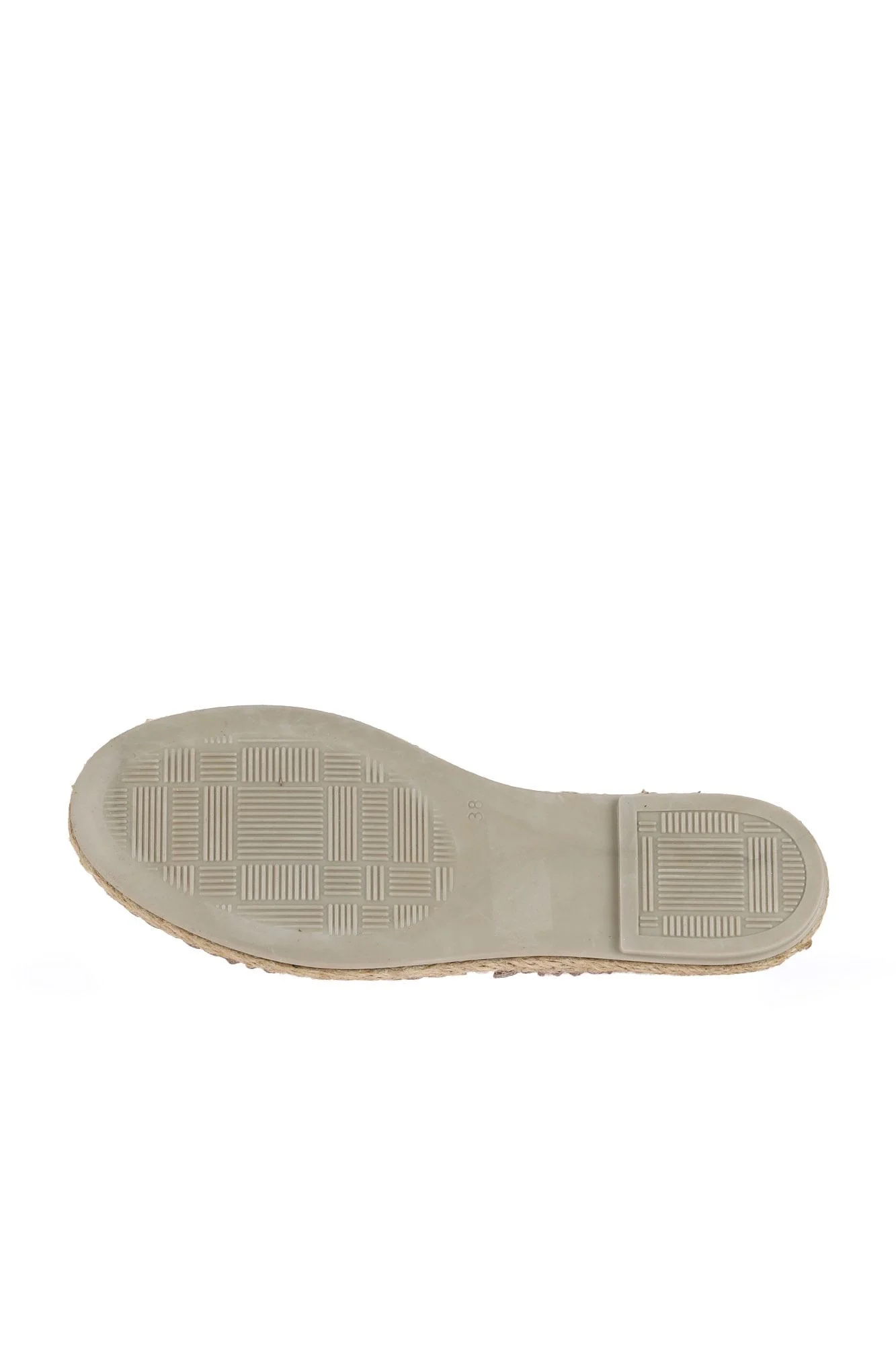 Pudra Alf Süet Kadın Espadril Sandalet