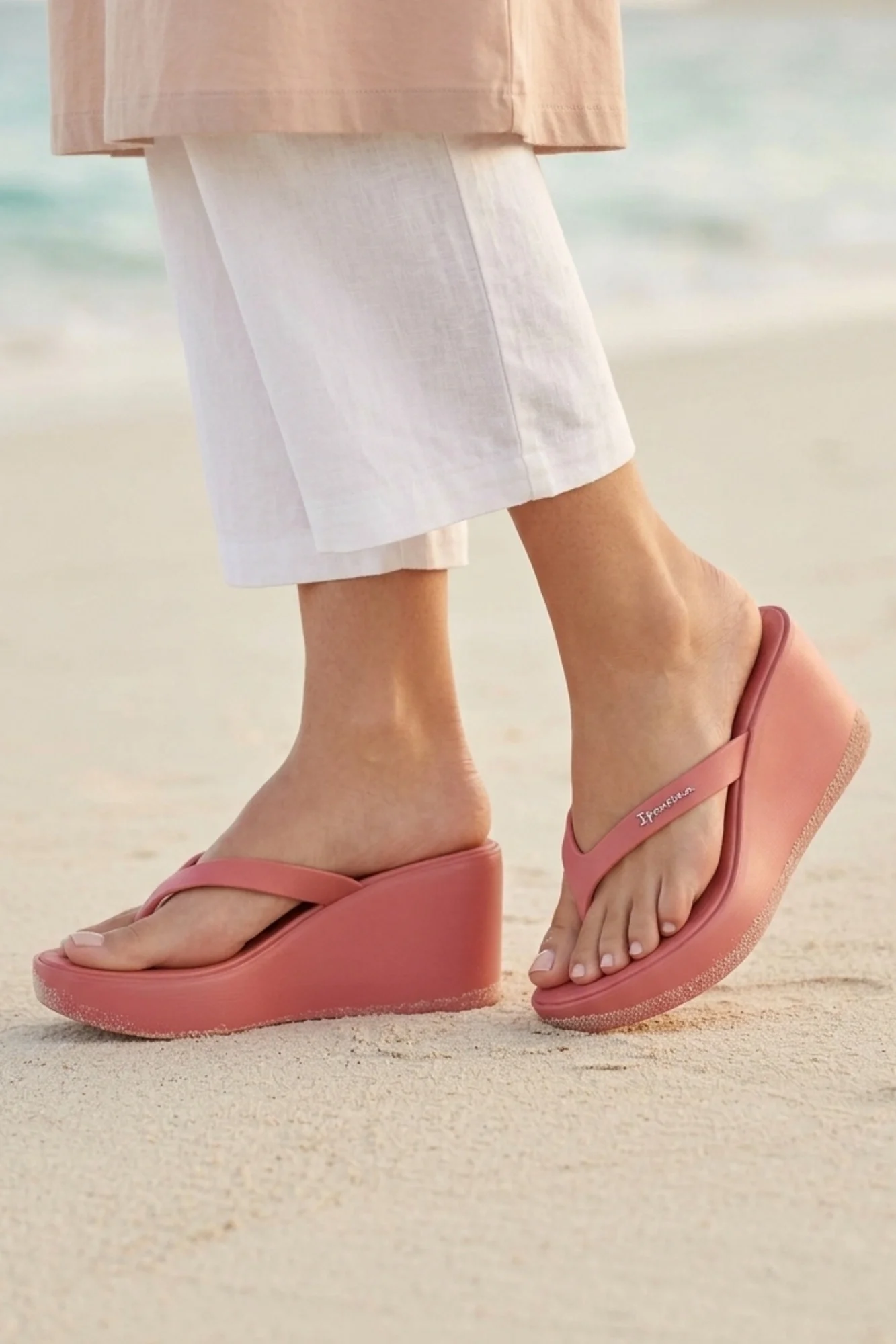 Pudra Koyu Ip Ipanema High Fashion Thong Kadın Parmak Arası Terlik