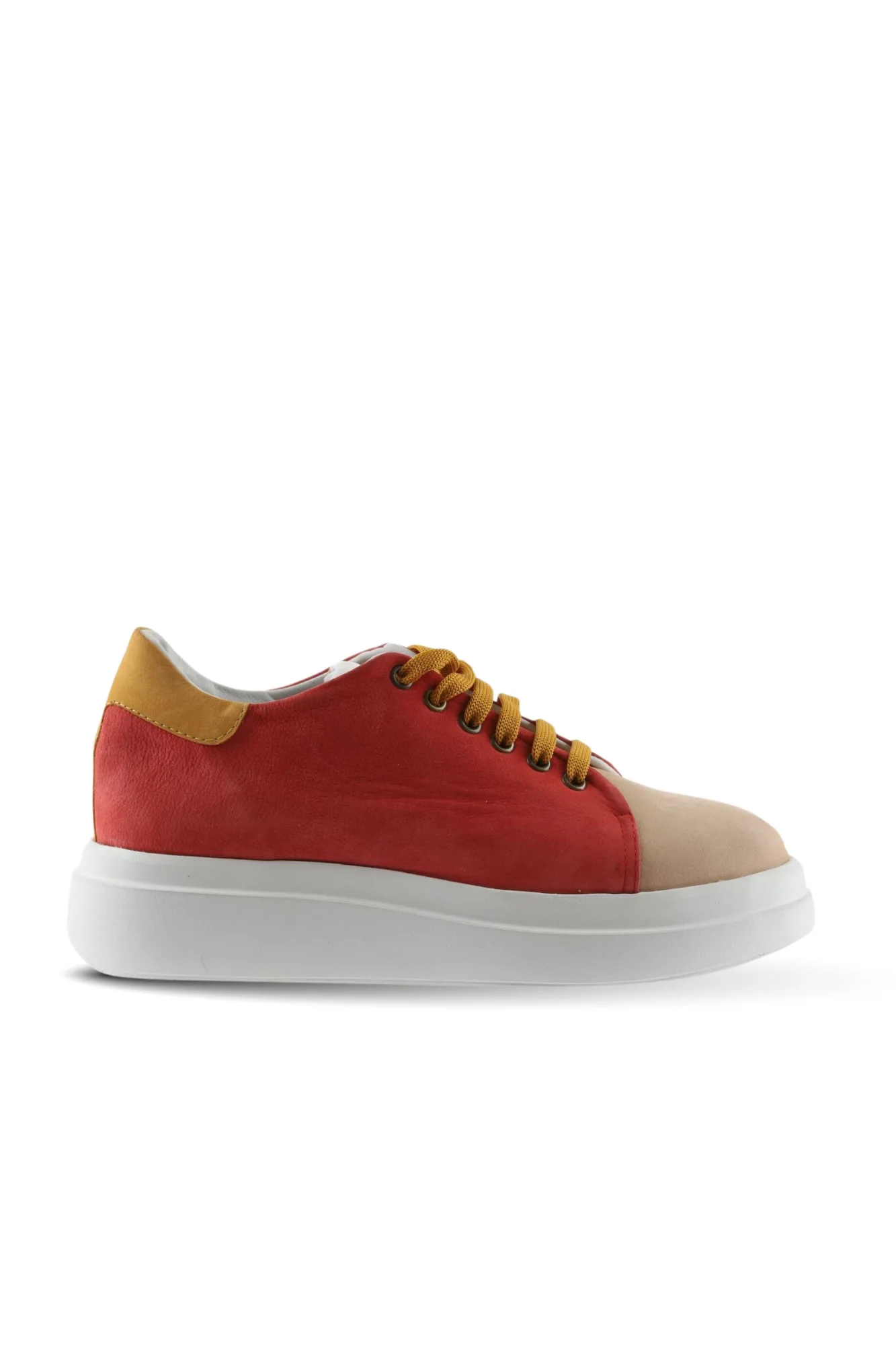Pudra Multi Nubuk Kadın Sneakers