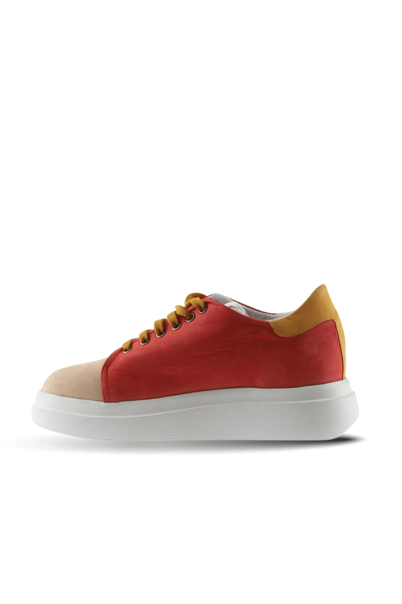 Pudra Multi Nubuk Kadın Sneakers
