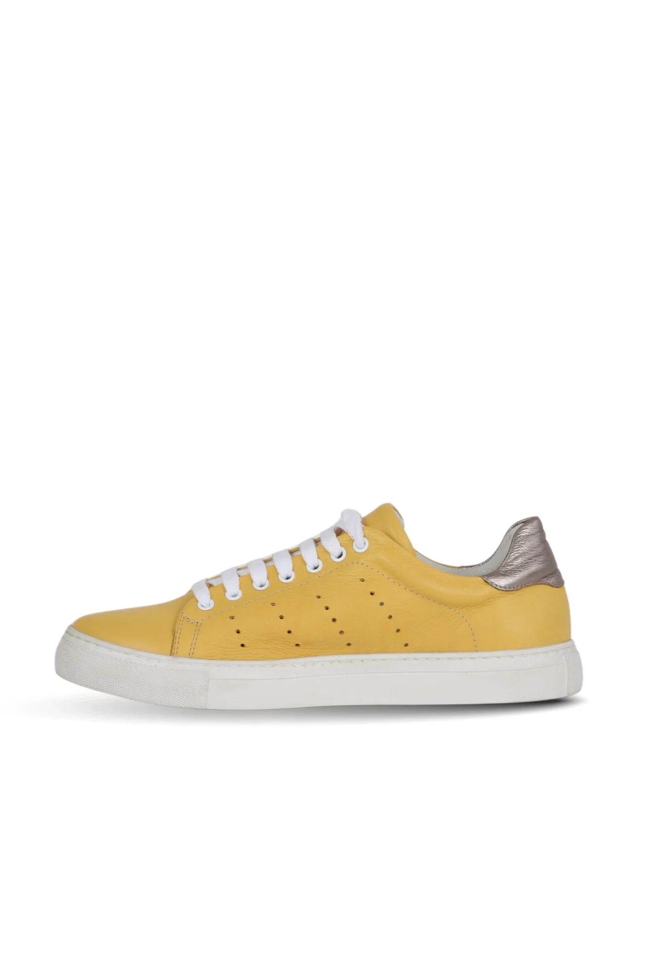 Sarı Deri Erkek Spor Ayakkabı