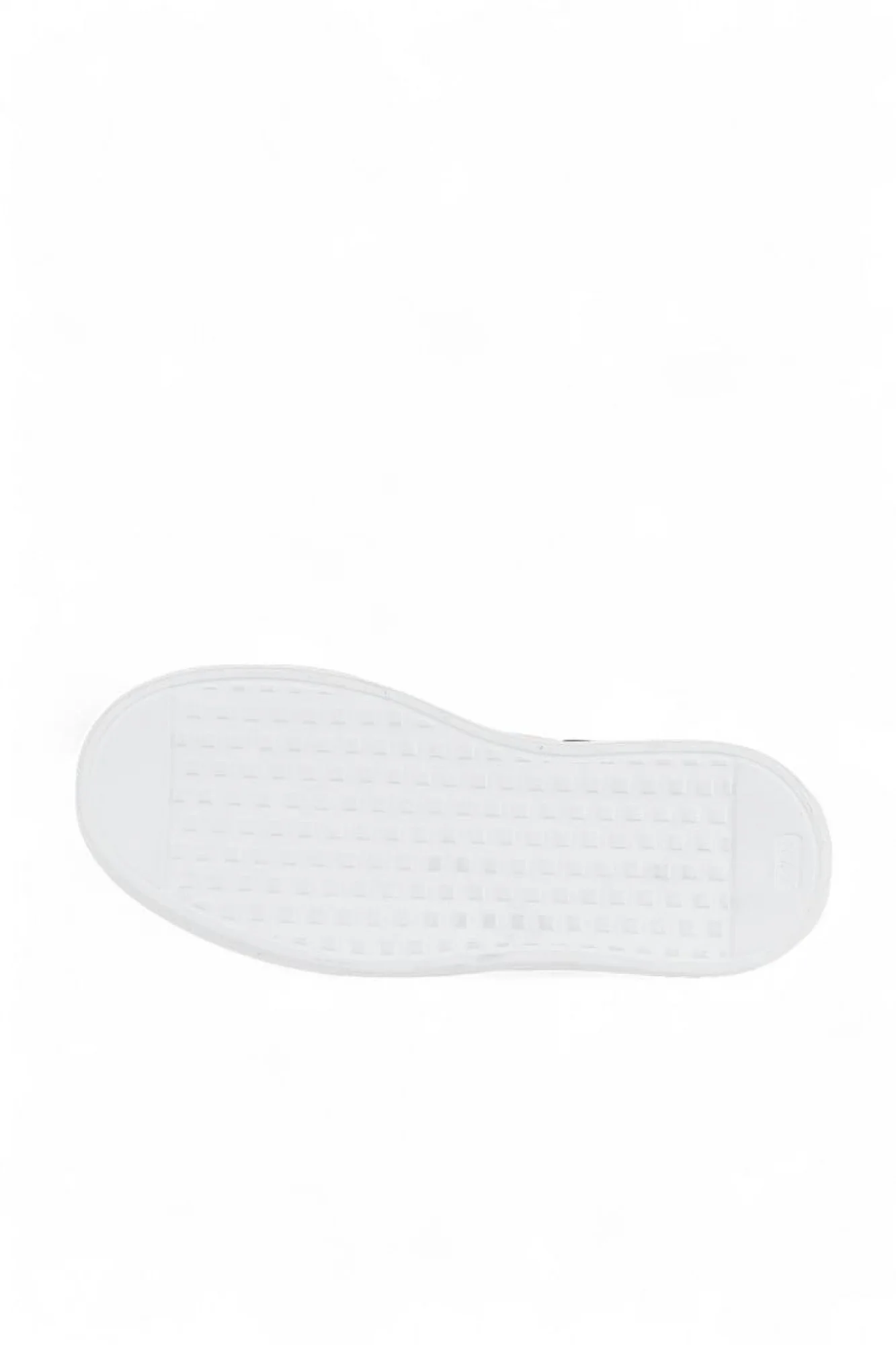 Siyah Beyaz Deri-Süet Kadın Sneakers