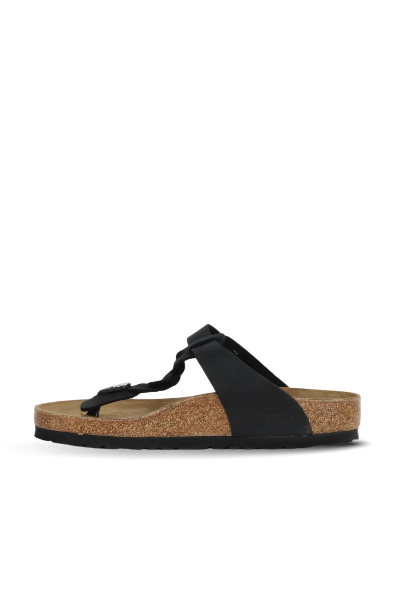 Siyah Bırkenstock Gizeh Leoi Braided