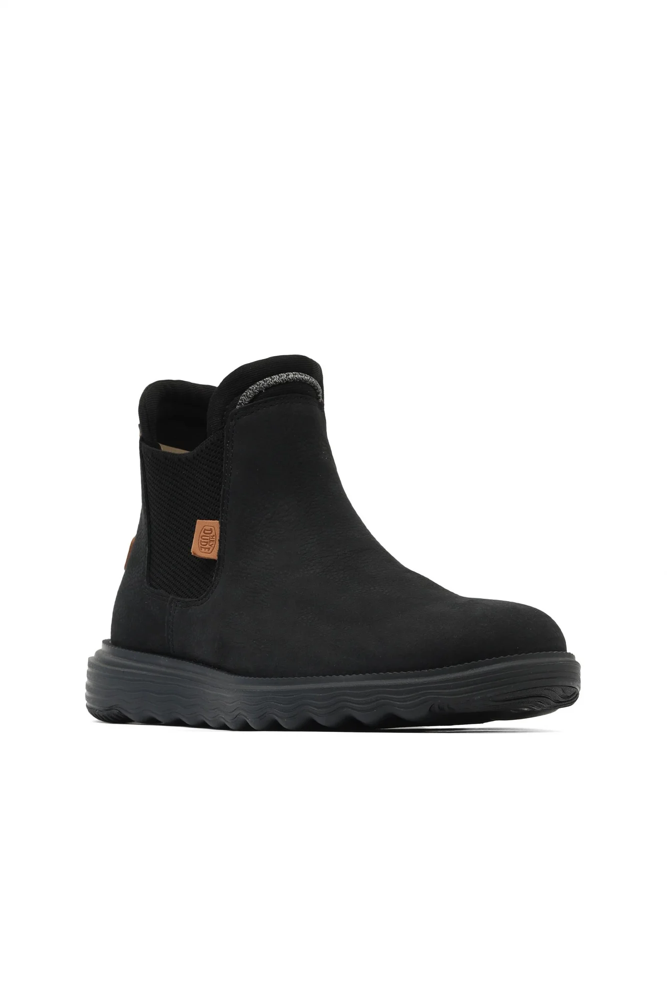 Siyah Deri Hey Dude Branson Boot Craft Erkek Ayakkabı