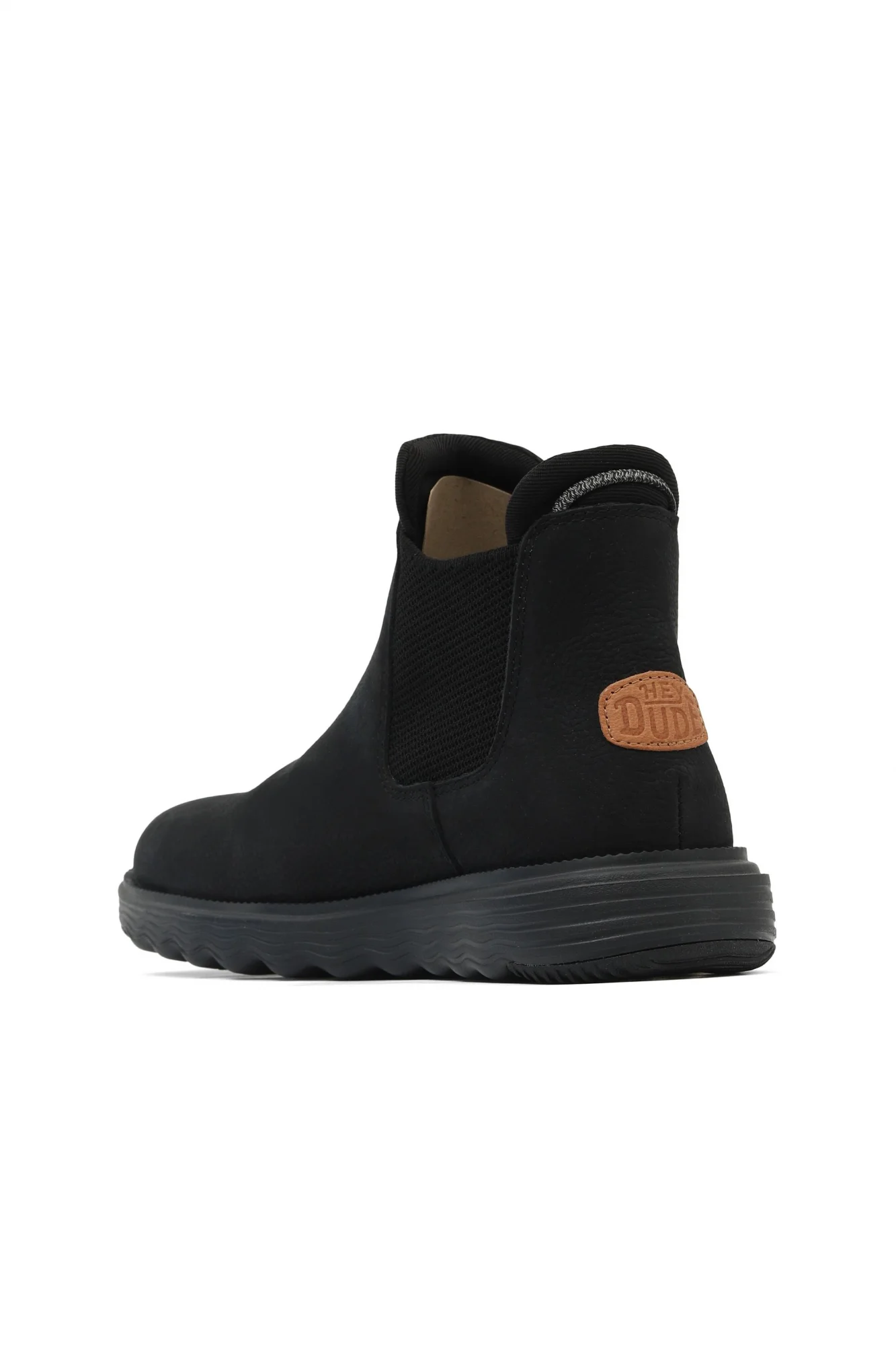 Siyah Deri Hey Dude Branson Boot Craft Erkek Ayakkabı