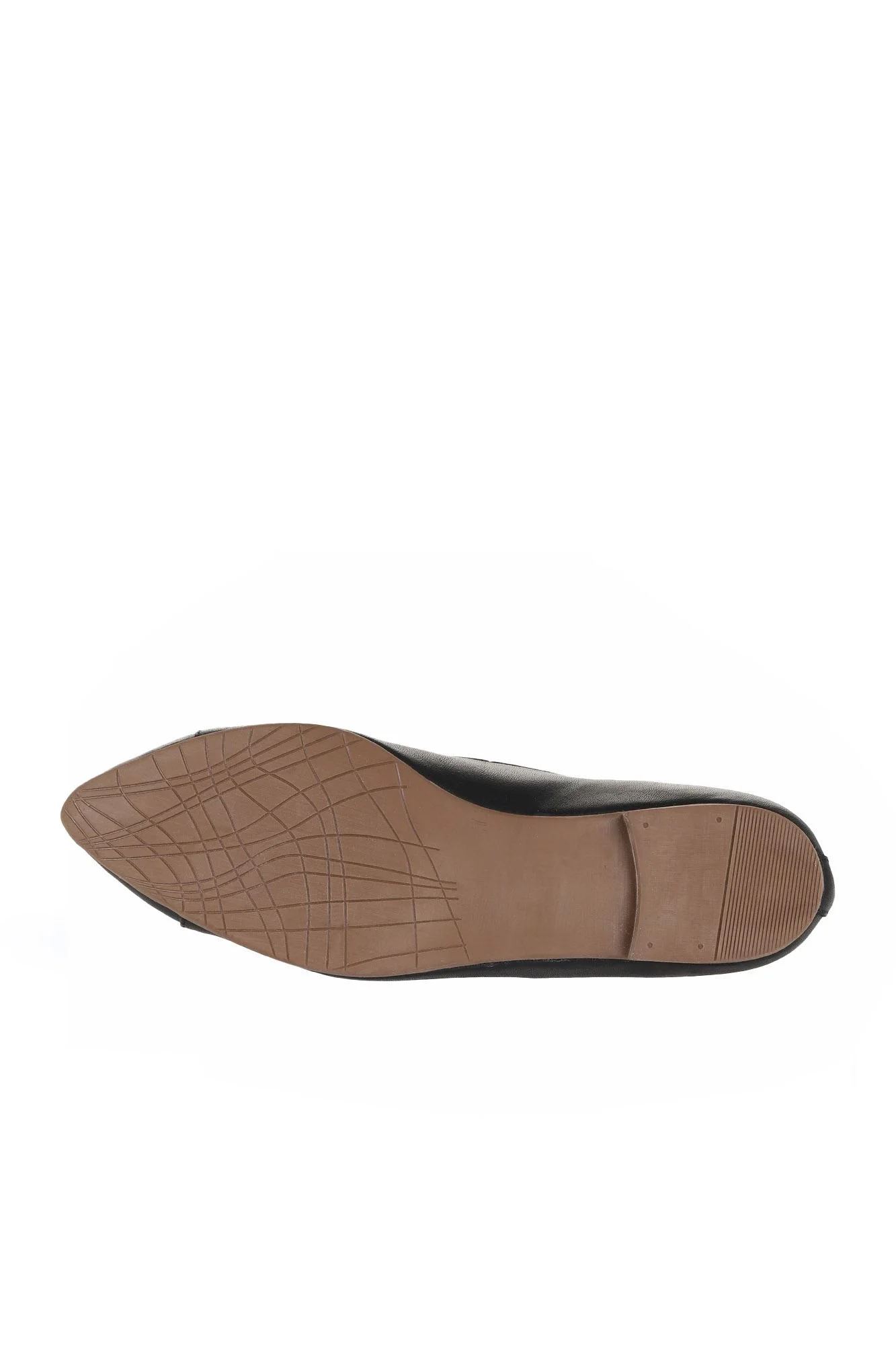 Siyah Deri Kadın Loafer