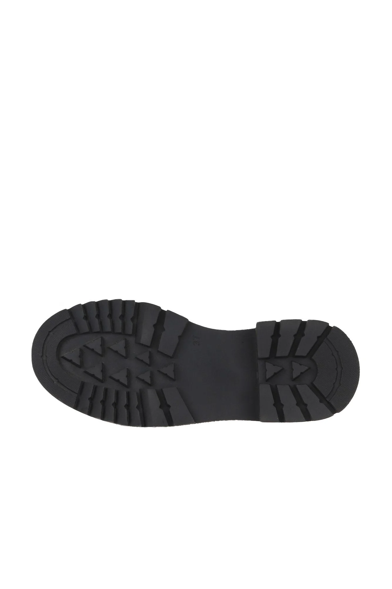 Siyah Deri Kadın Loafer
