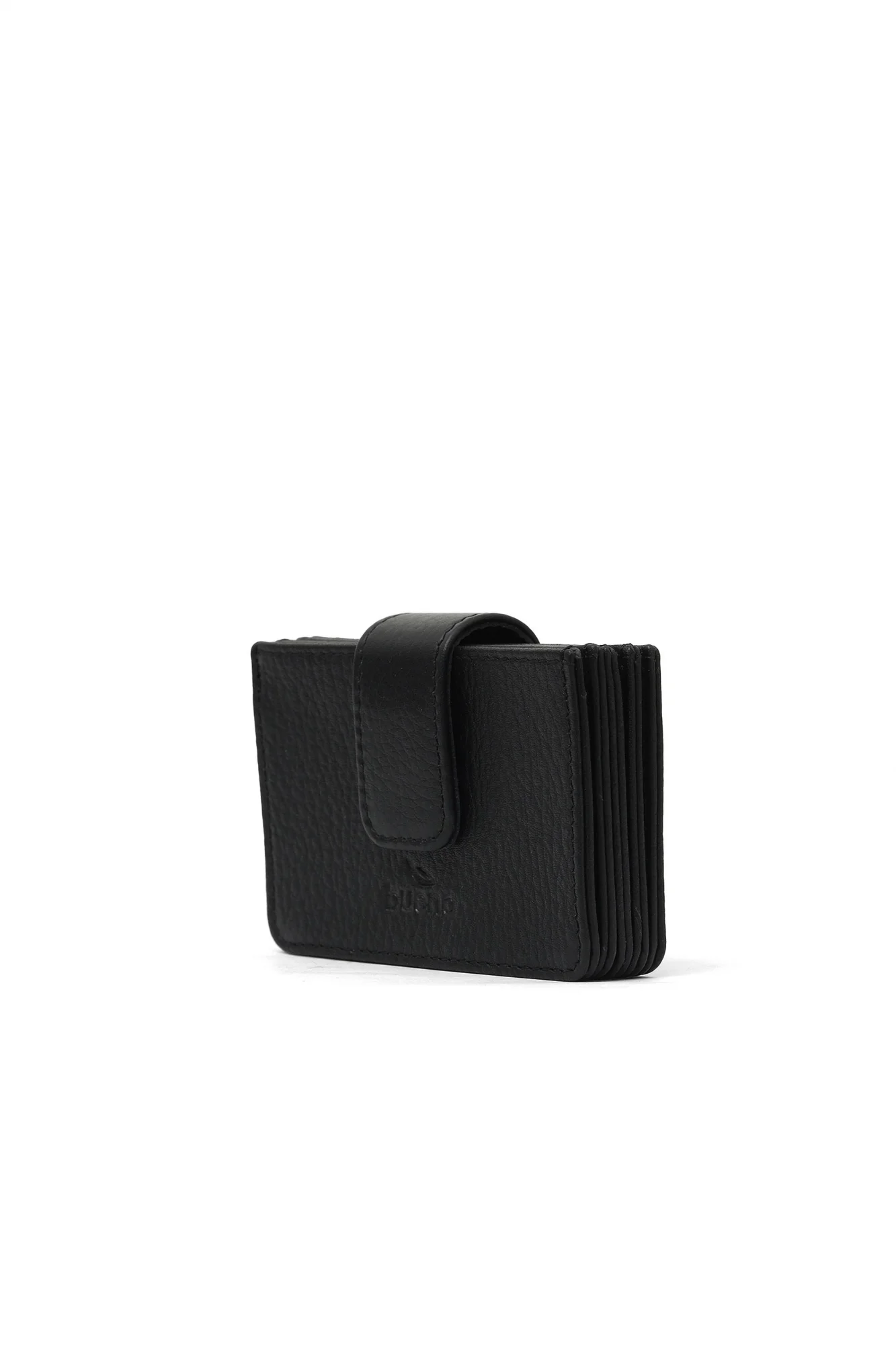 Siyah Deri Unisex Kartlık