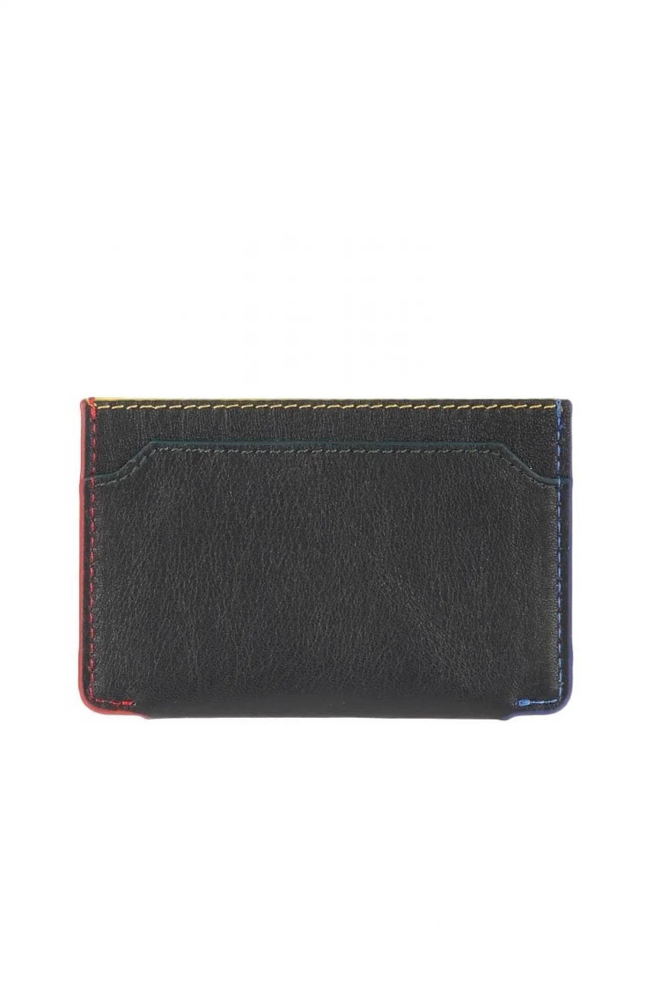 Siyah Deri Unisex Kartlık