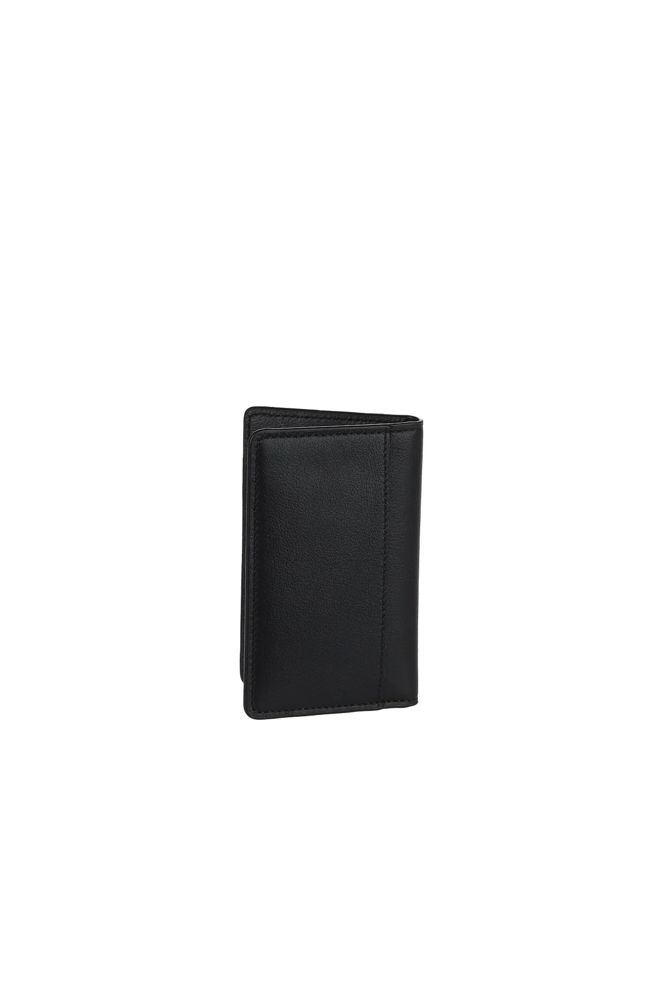 Siyah Deri Unisex Kartlık