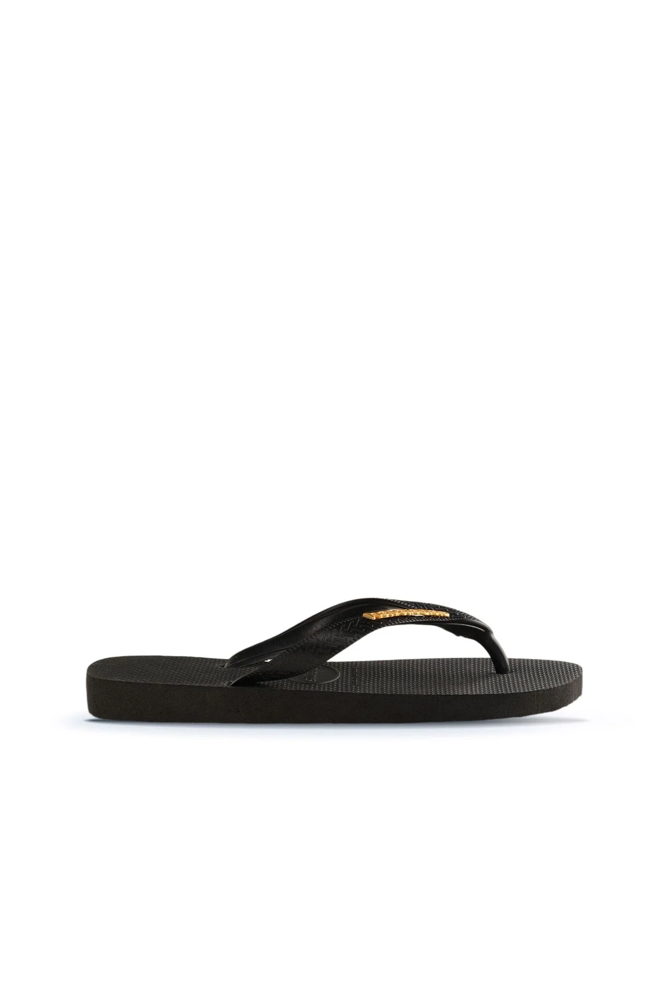 Siyah Havaianas Havaianas Metal Logolu Kadın Terlik