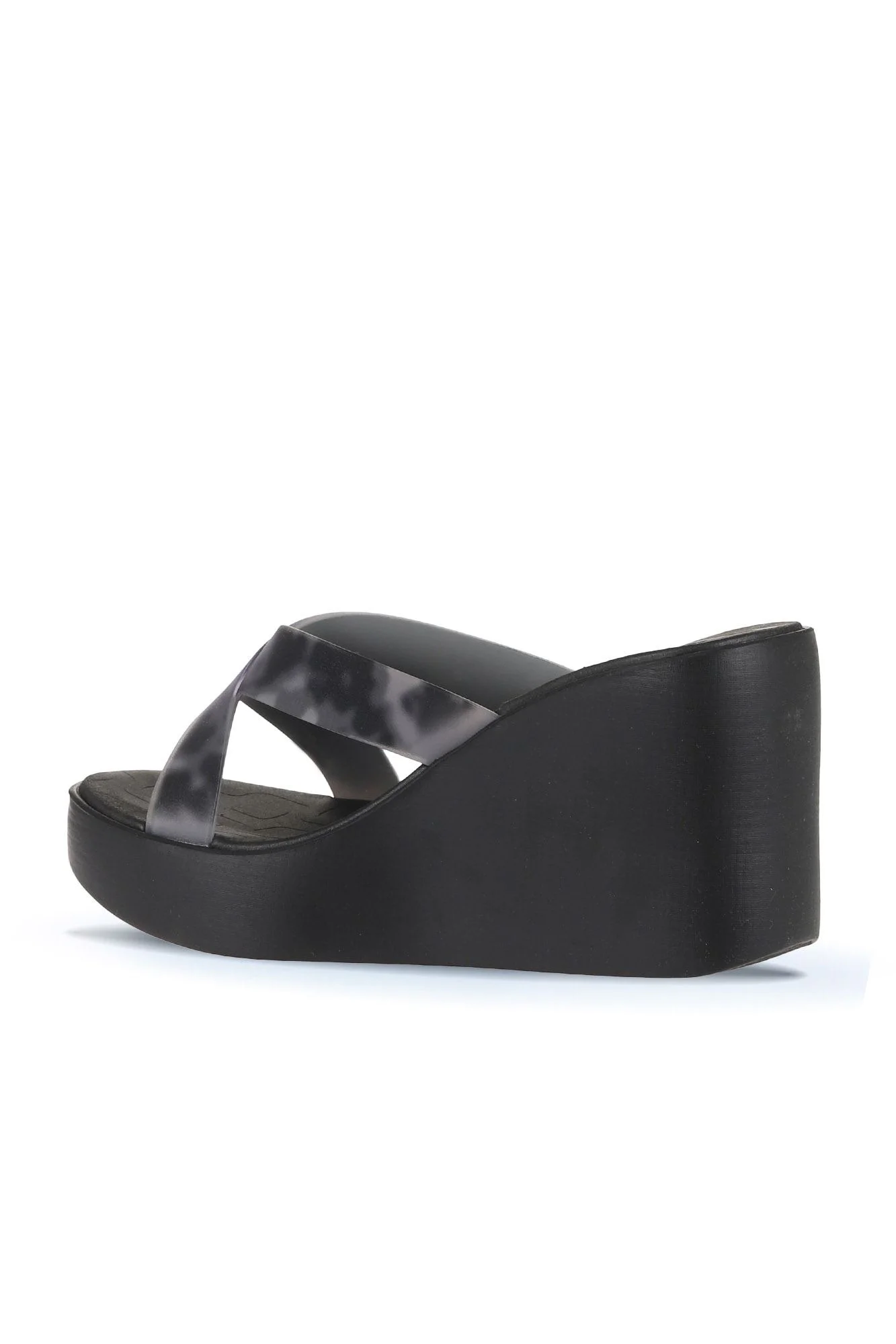 Siyah Ip Ipanema High Fashion Slide Kadın