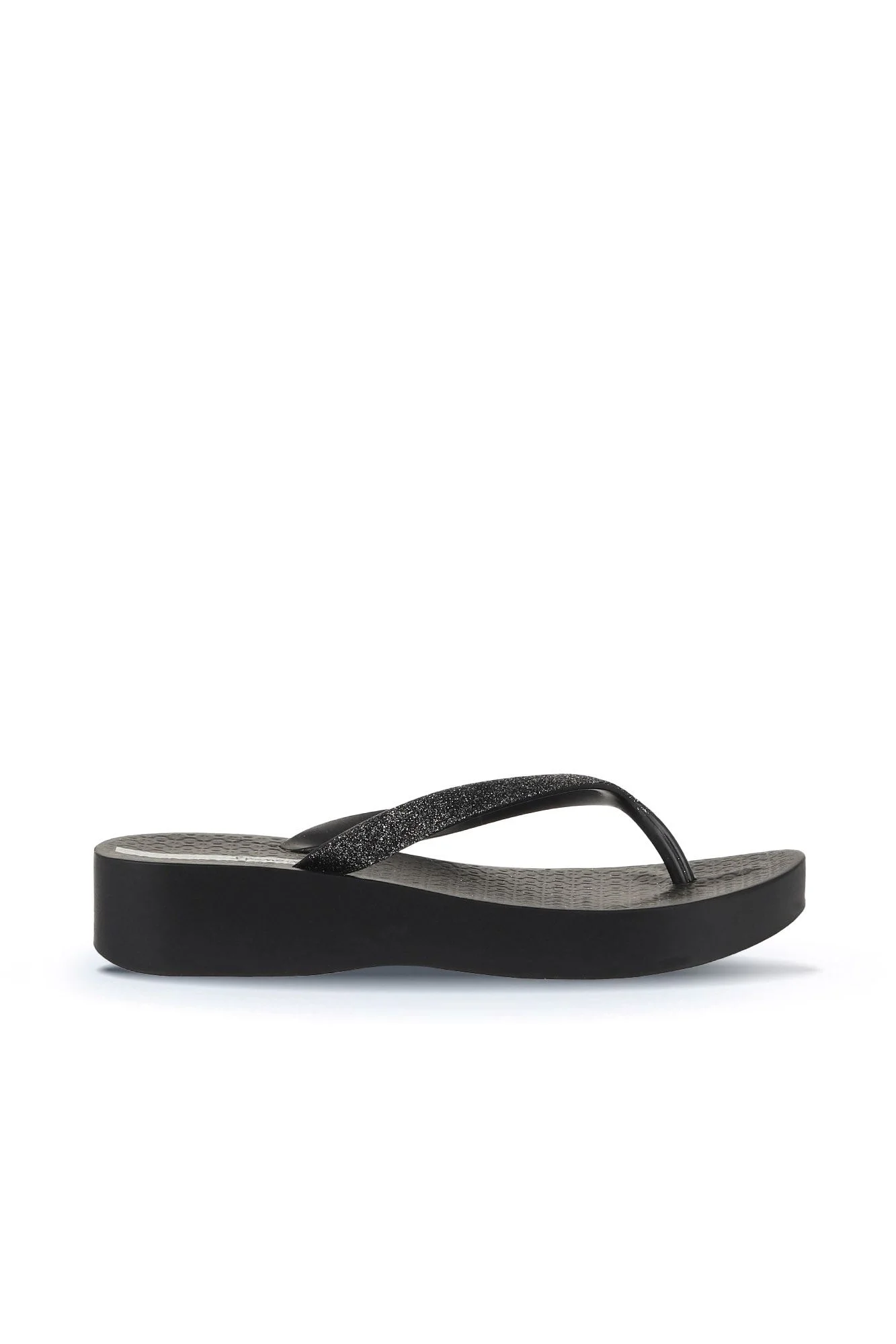 Siyah Ip Ipanema Mesh Chic Kaıdn Parmak Arası Terlik
