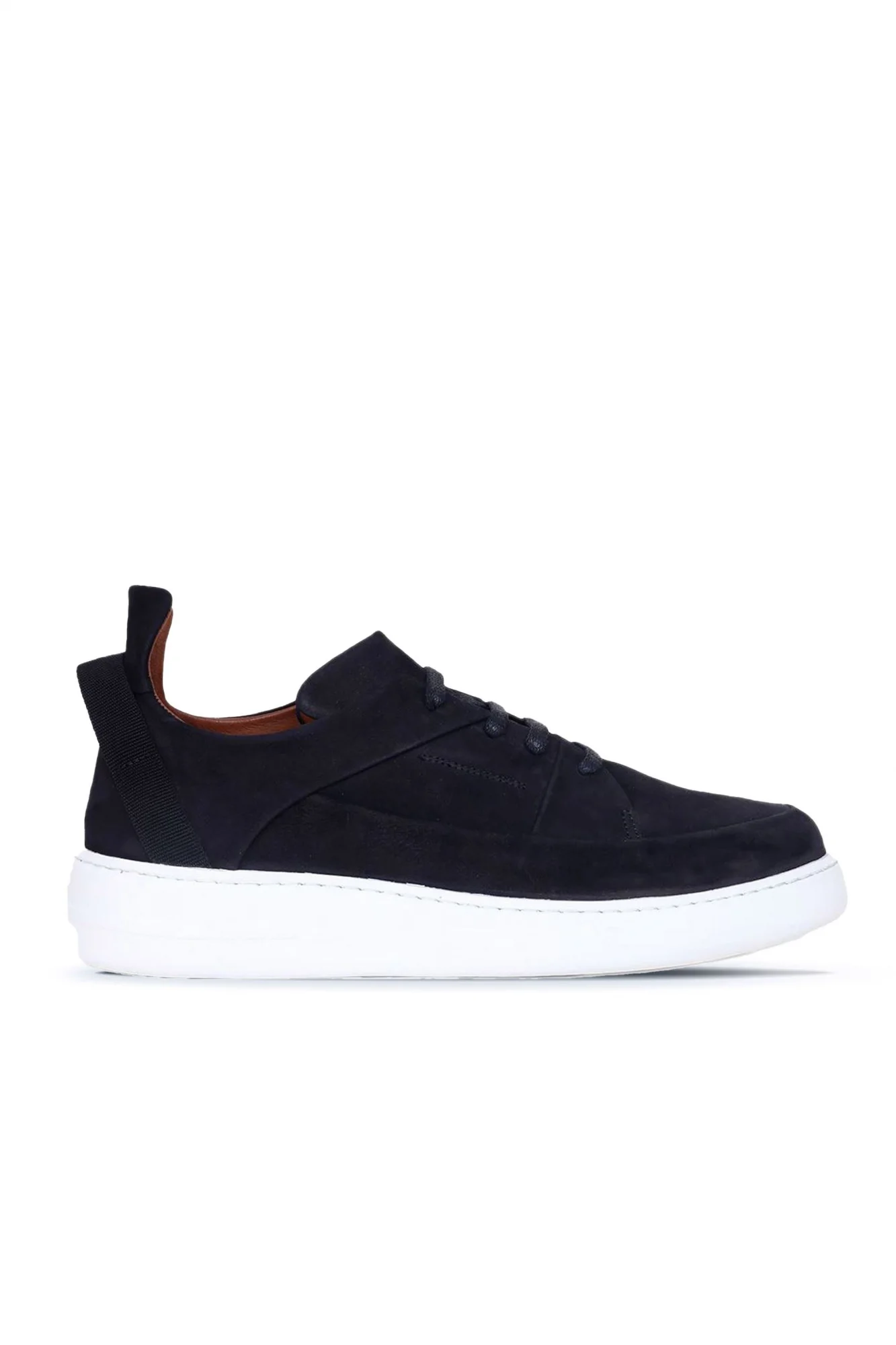 Siyah Nubuk Erkek Spor Ayakkabı