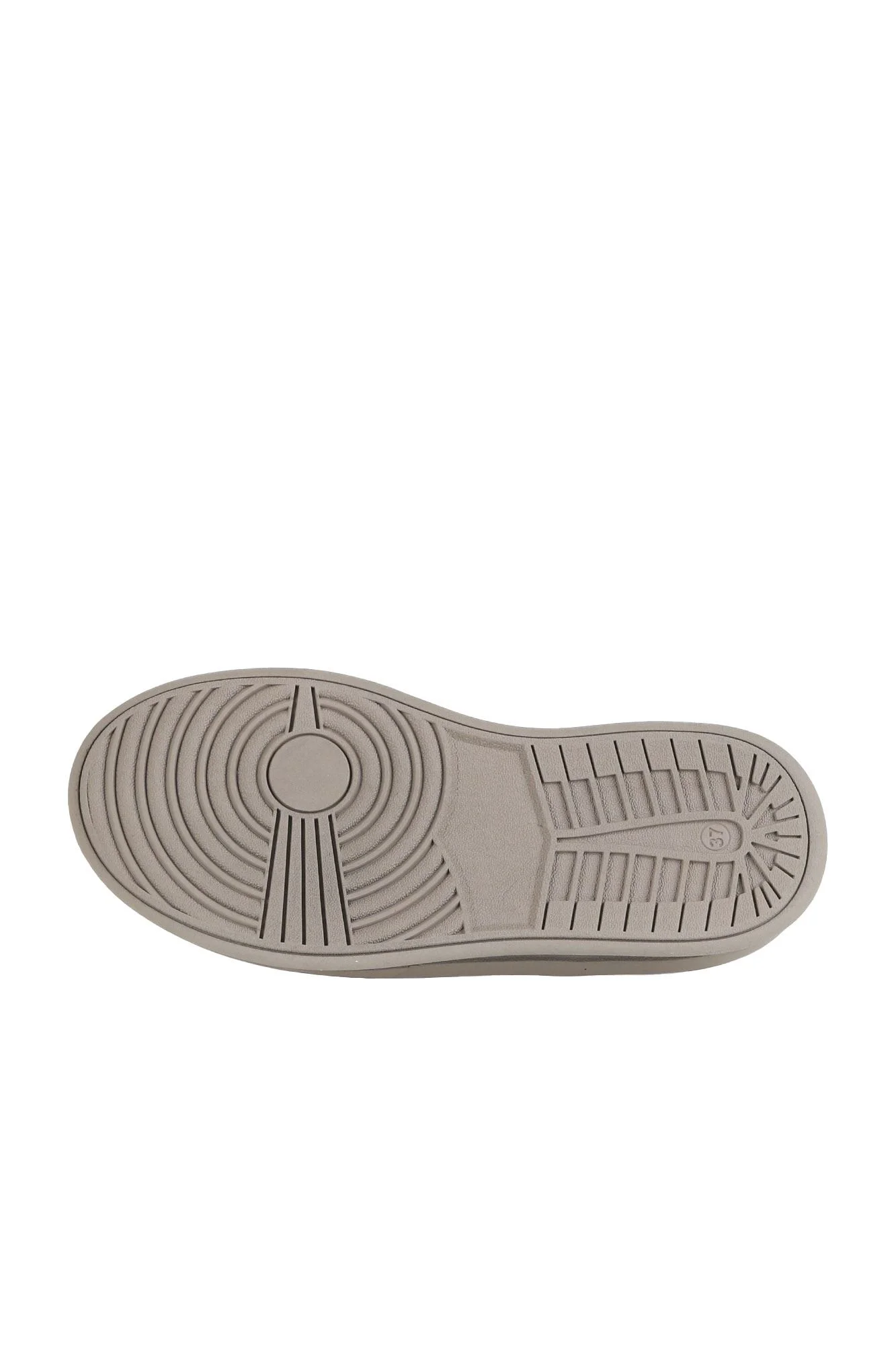 Siyah Süet-Deri Kadın Sneakers