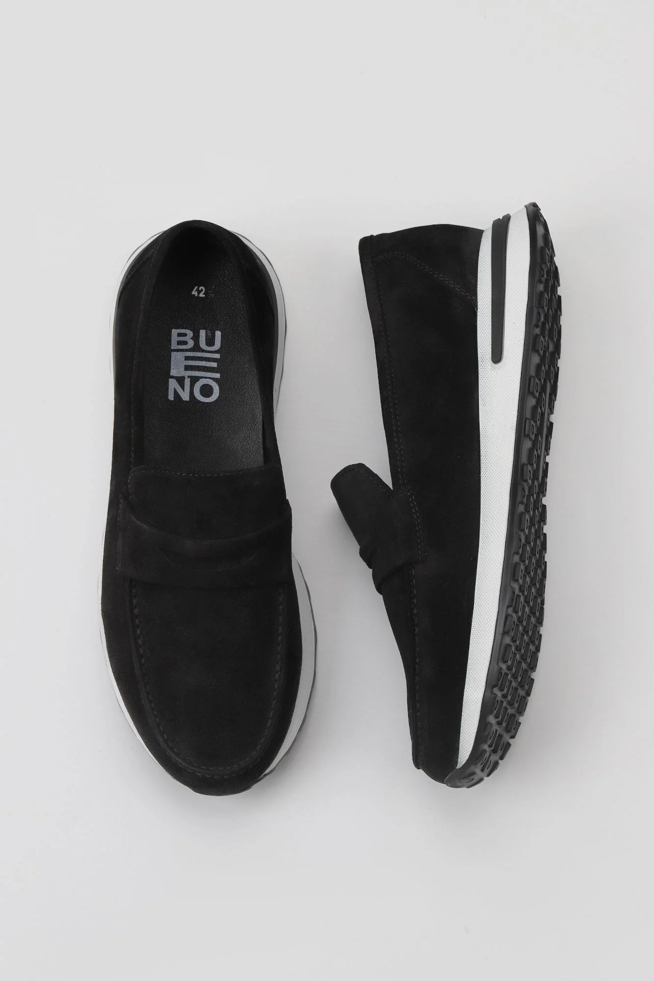 Siyah Süet Erkek Loafer