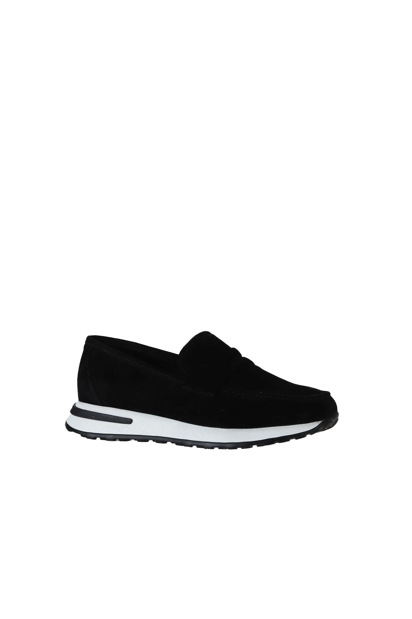 Siyah Süet Erkek Loafer