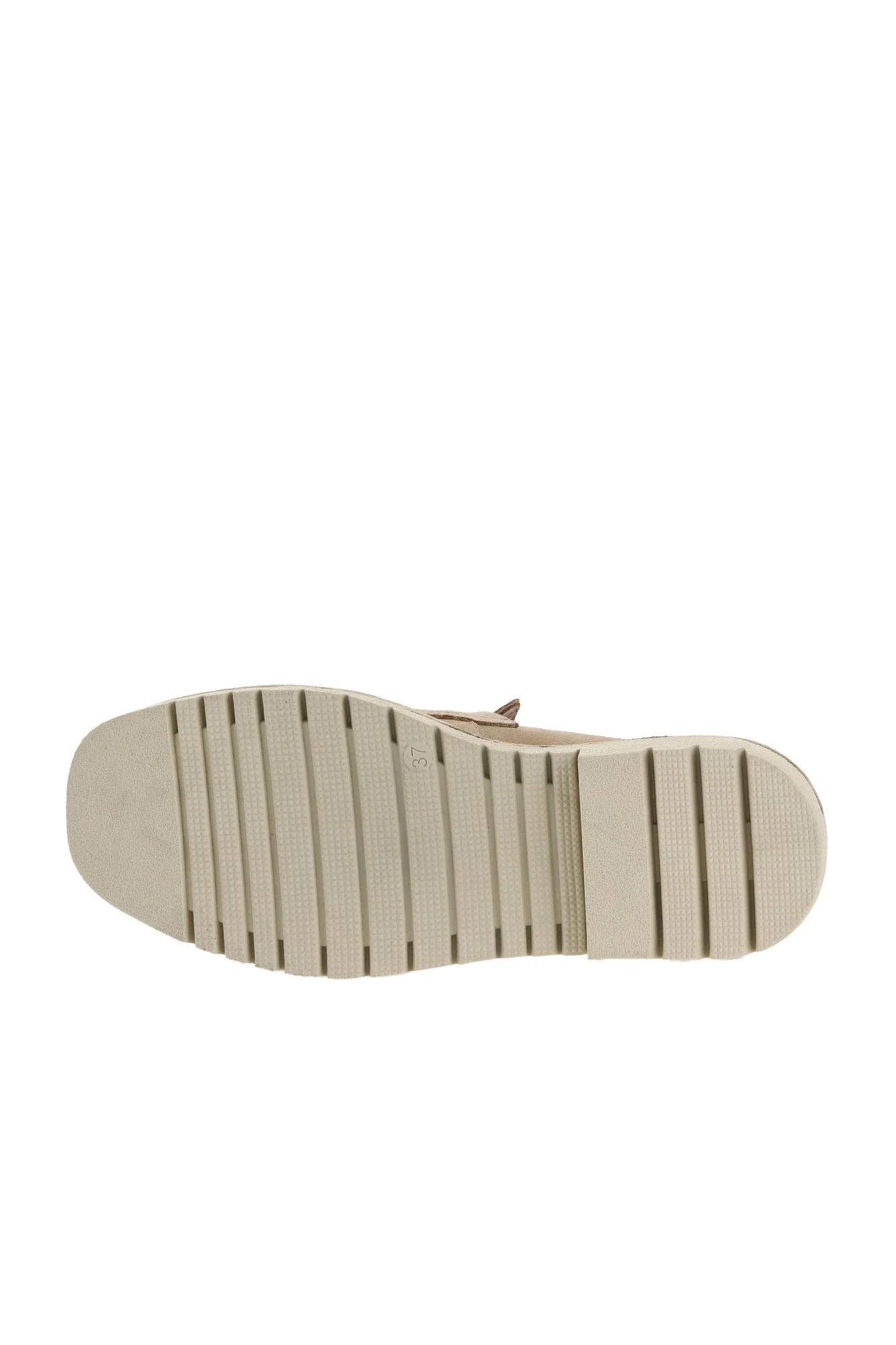 Taba Açık Süet Kadın Loafer