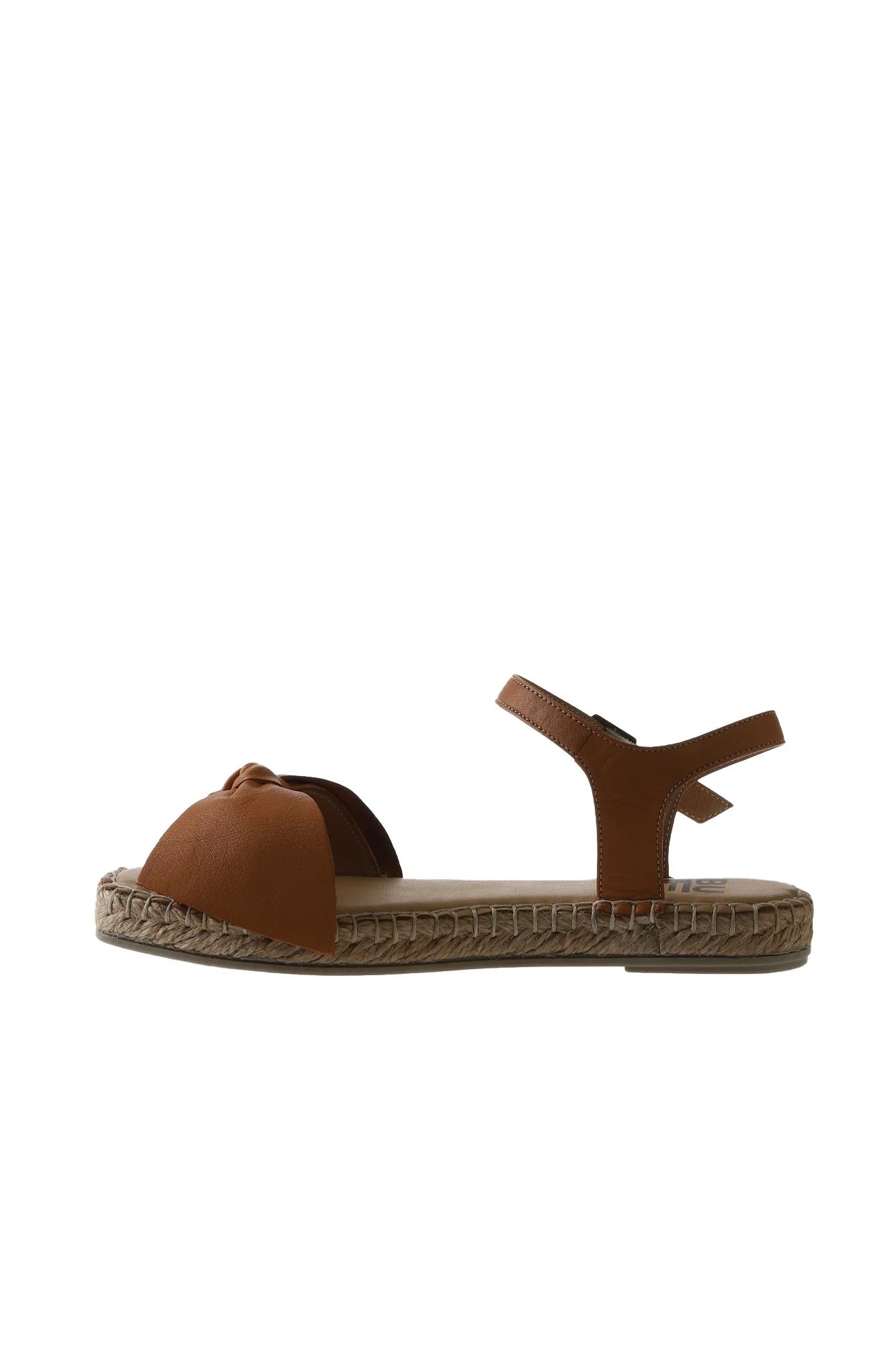 Taba Deri Kadın Espadril Sandalet